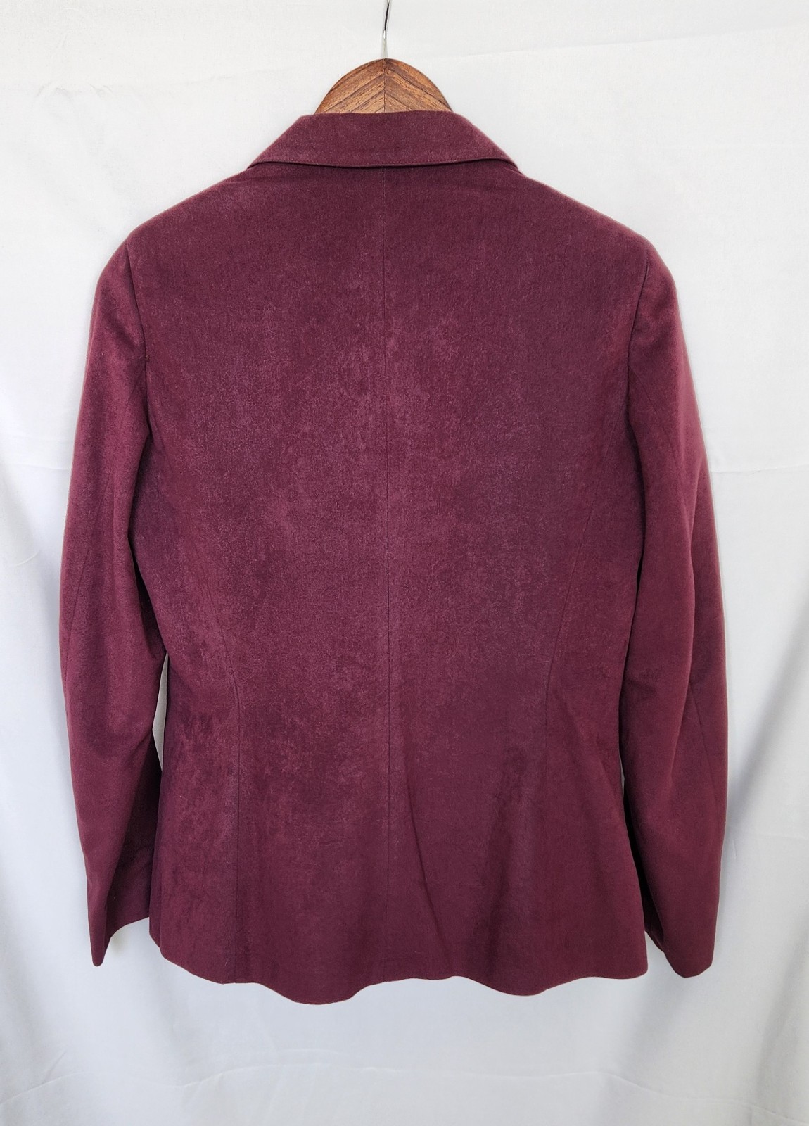 Vtg 70s Sears Place De La Mode The Fashion Place Burgundy Blazer Womens Med