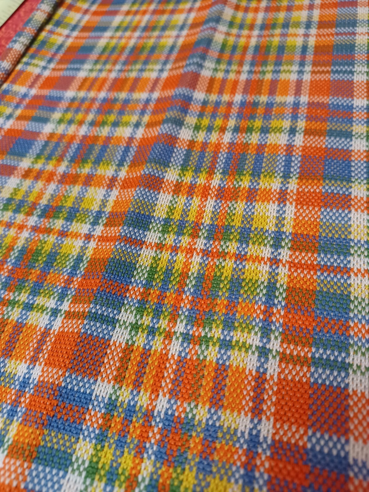 True Vintage Mid-century 1960s 1970s Funky Plaid Polyester Pants Sears MCM Mod