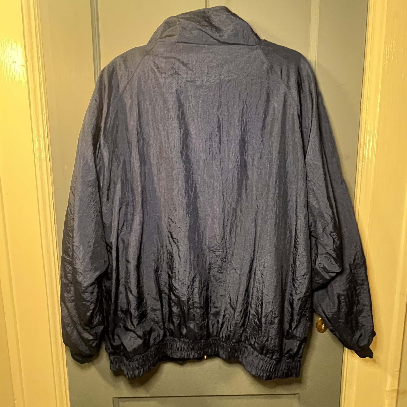 Vintage b.i.Gear Sport 80s 90s Retro Windbreaker Jacket Women’s Size 18W Nylon