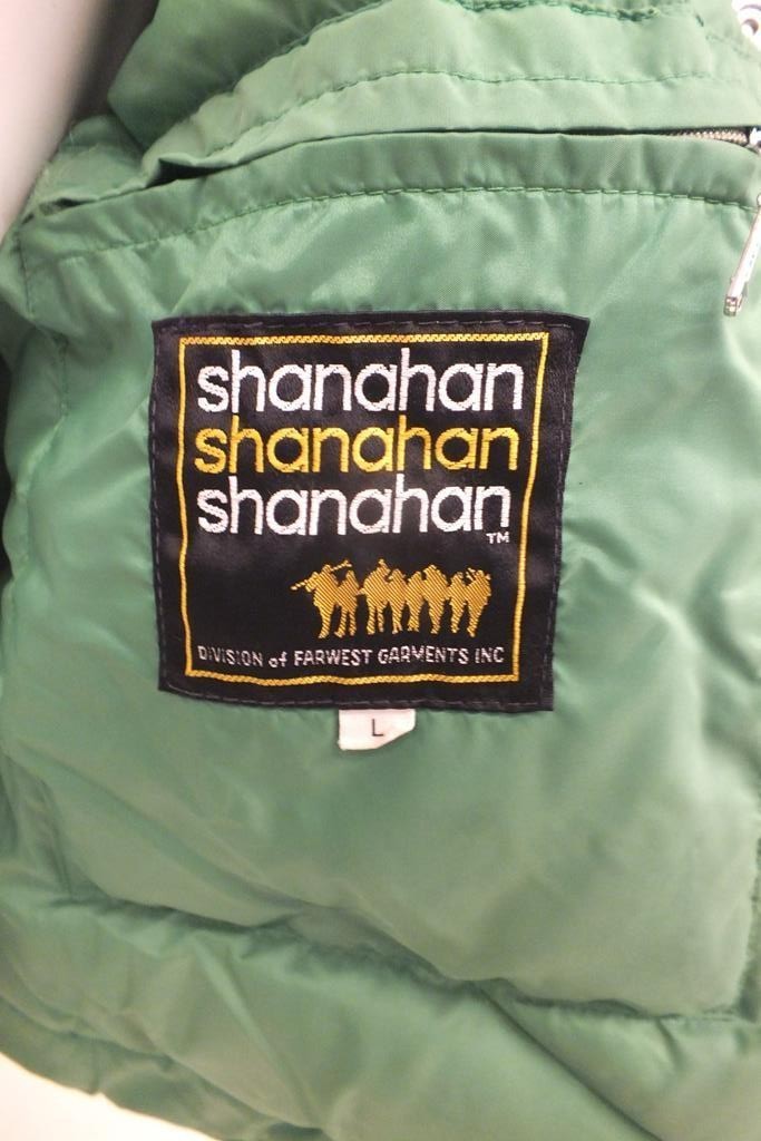 Vintage 1980s Shanahan Green Insulated Winter Jacket Women’s Large GREAT LOOK