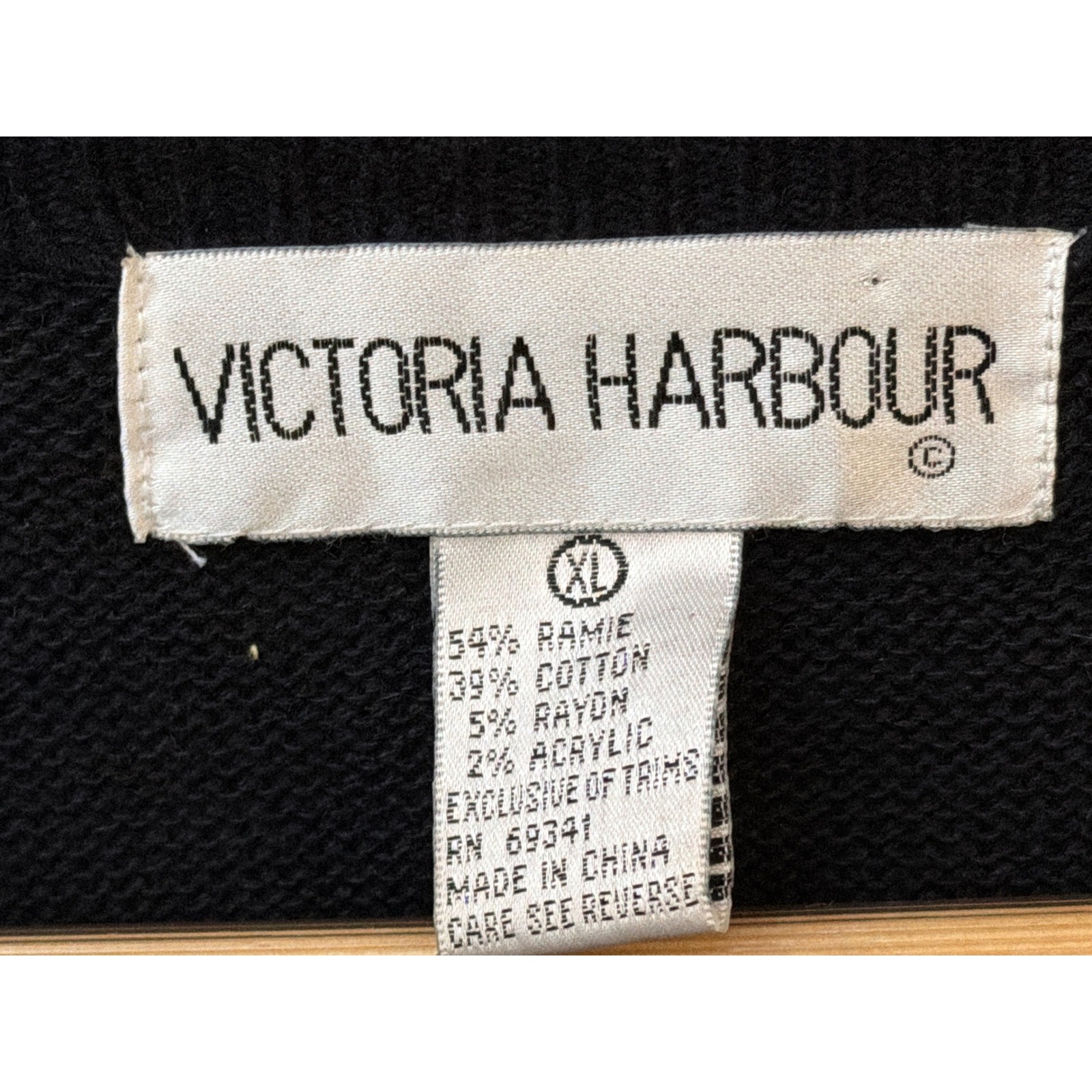 Vintage 90’s Style Victoria Harbour Cardigan Maximalist Eclectic Funky Kitschy