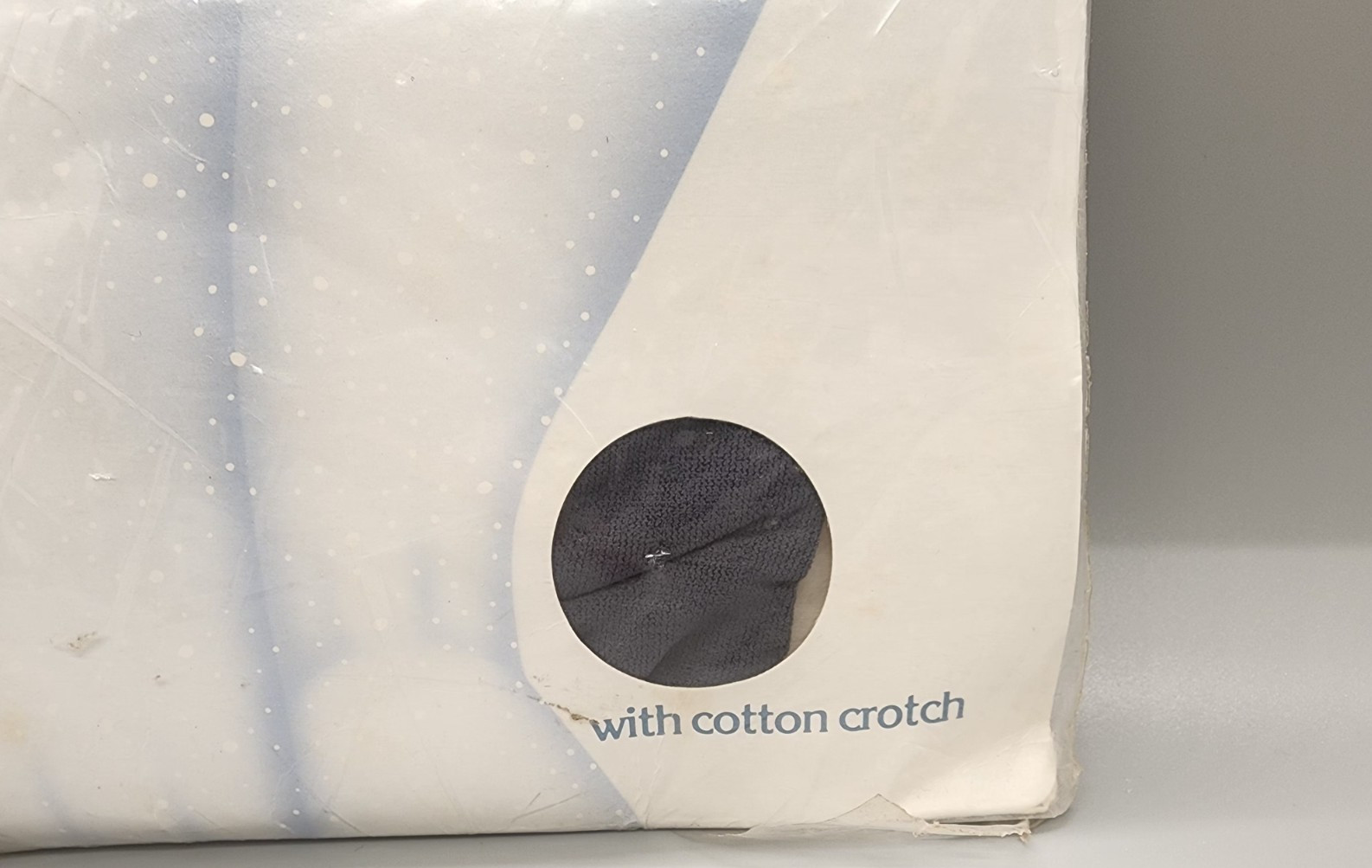 Vtg Winteralls Underalls Cozy Pantyhose Gray Size A/B Style #380