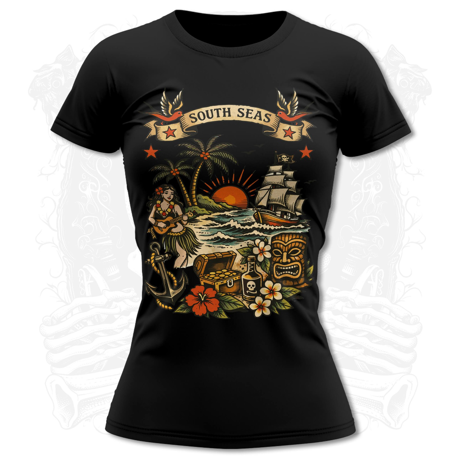 Vintage South Seas Retro Women’s T-Shirt