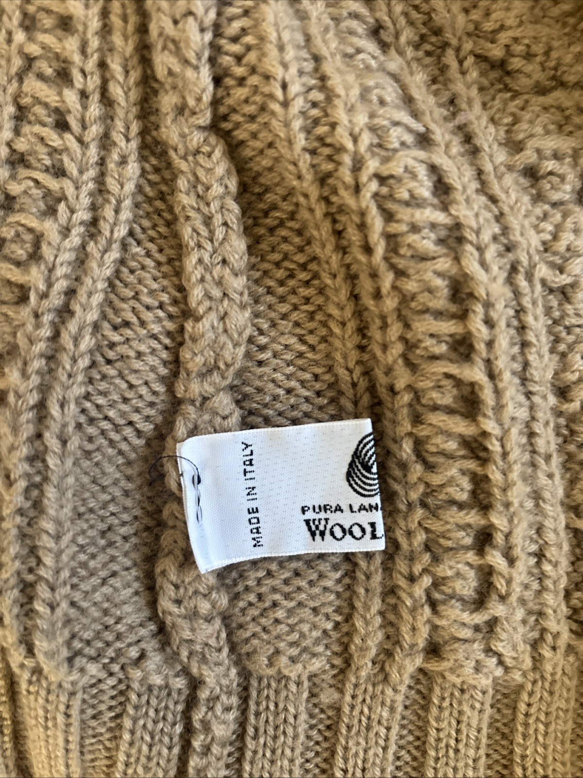 Luisa Spagnoli Vintage 80’ Blue Label Collection 100% Wool Cardigan Small