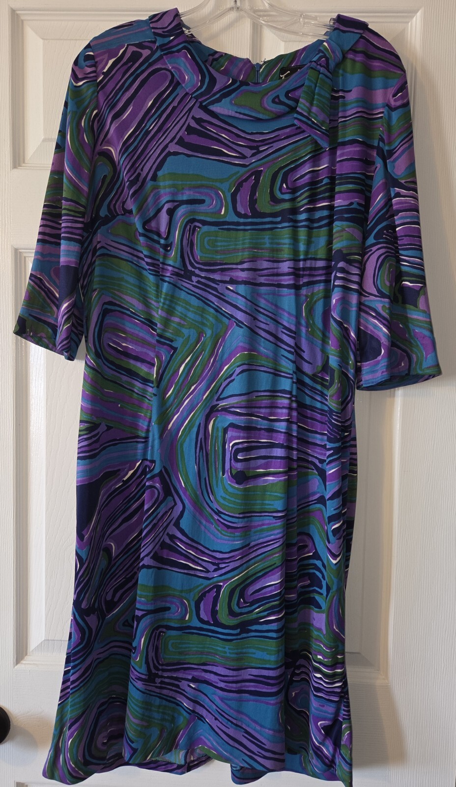 Butter Soft 1960s Vintage Travables By Mendel Shift Dress