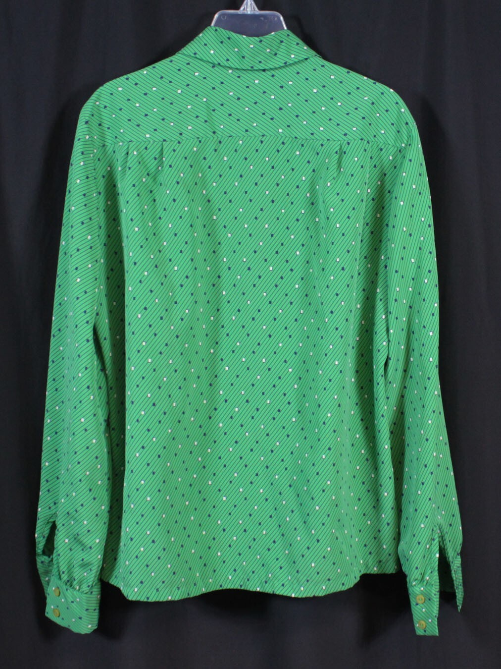Vtg Country Sophisticates Pendleton Shirt Blouse 80s Retro Geometric Button PM