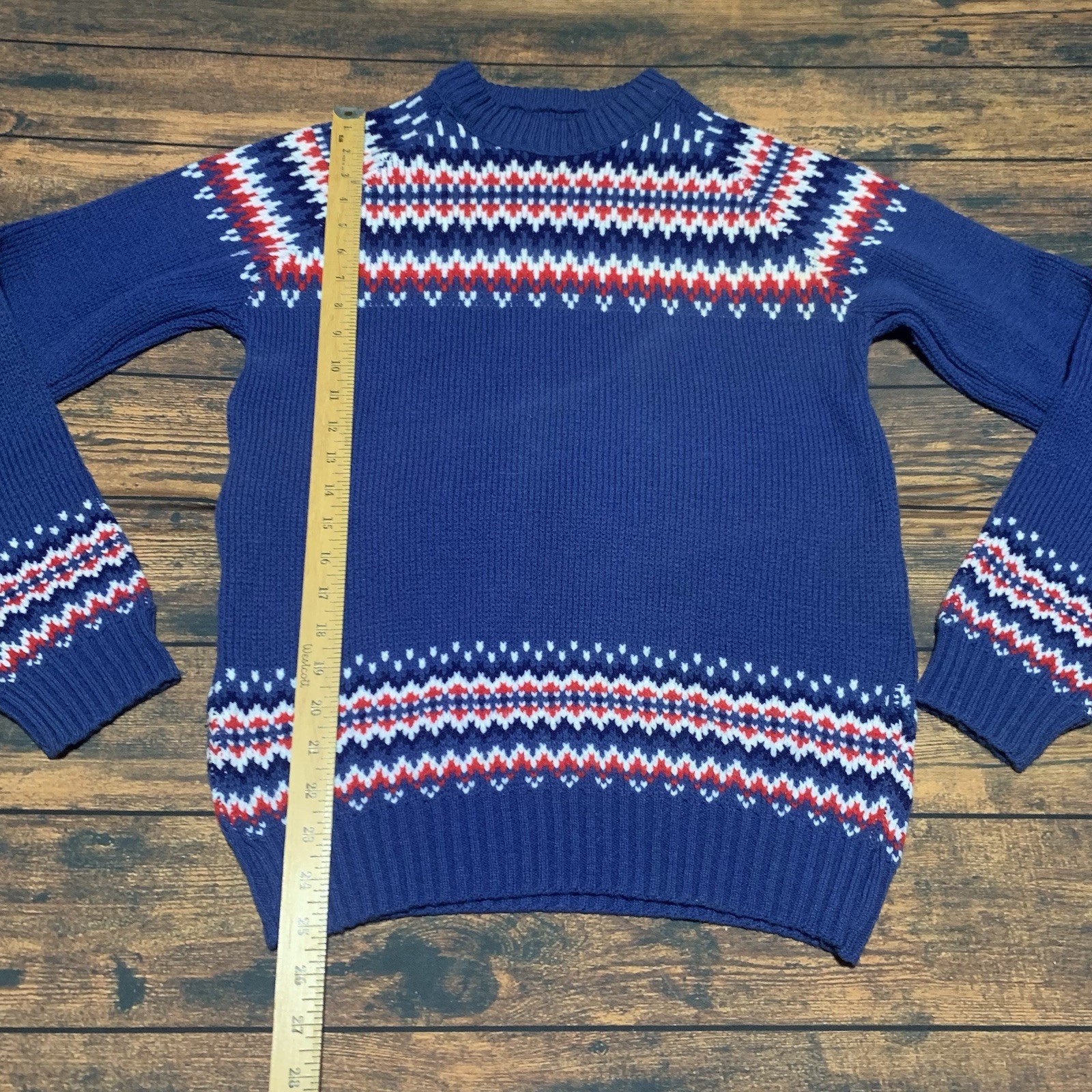 vintage jersild sweater Size 42 Women’s Red White & Blue Made In USA