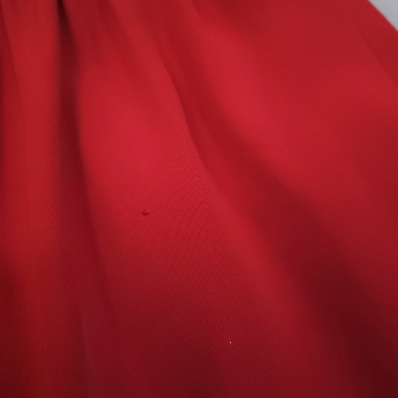 Vtg Red Flowy Shorts Rayon USA Sm/Med Pleated 1980s Fairy Glam Classic Stretch