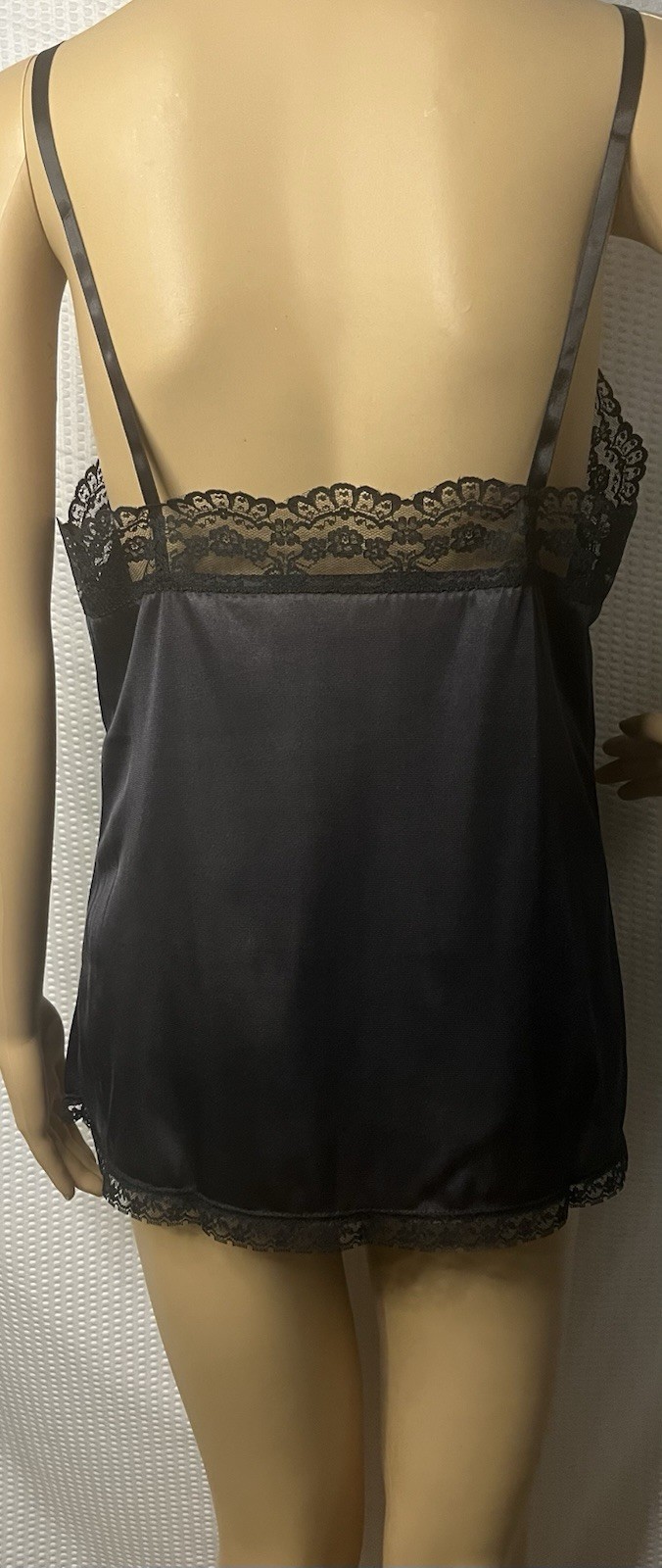 Vtg Figurfit Sexy Pinup Teddie DuPont Antron Nylon III USA Lace Nightie Sz 38