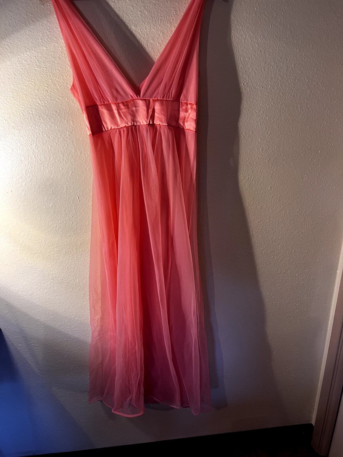 Gossard Artemis Pink Nightgown and Robe Set Small Gorgeous