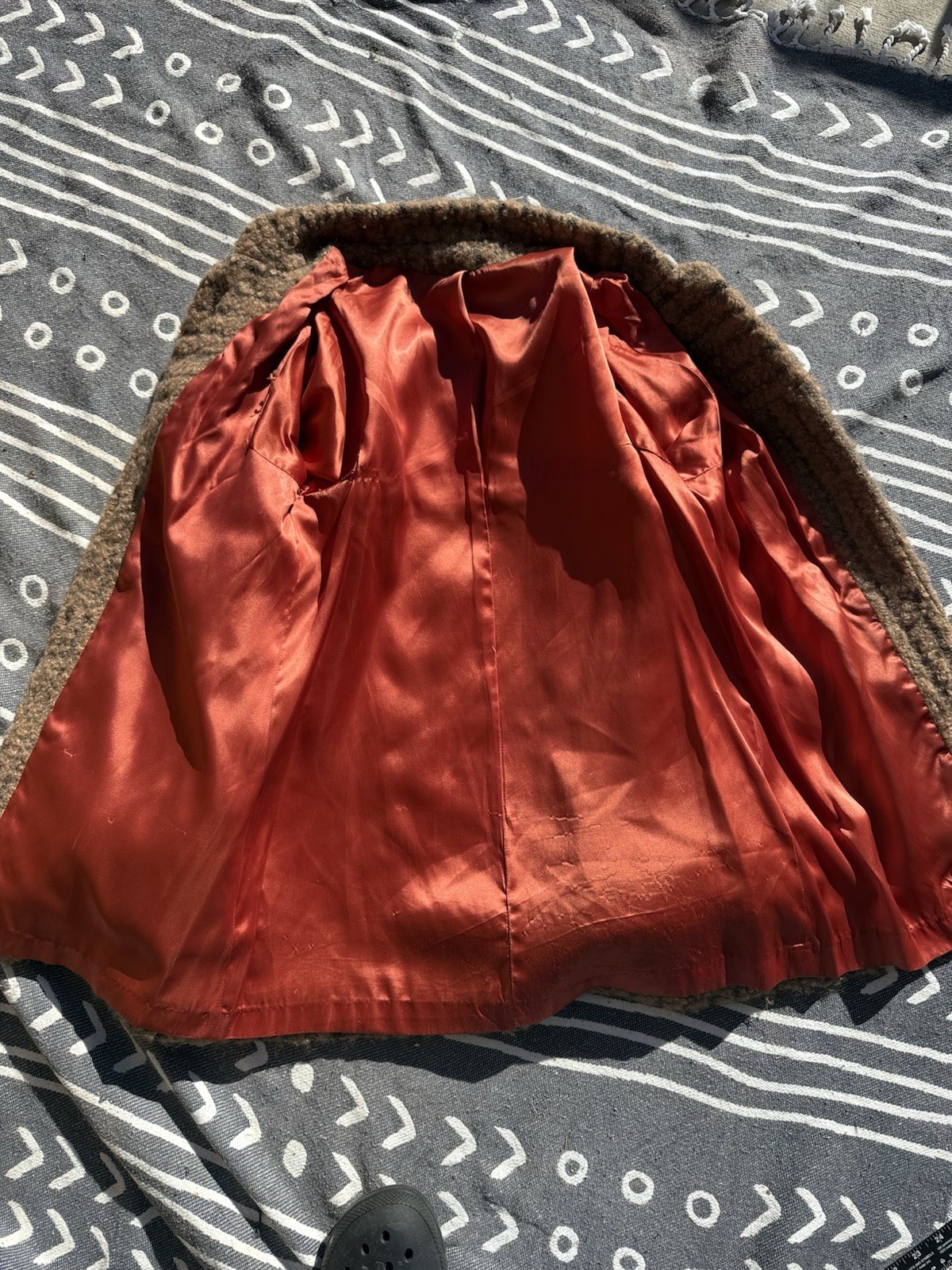 1960s / 70s women’s vintage bouclé wool Size M/L