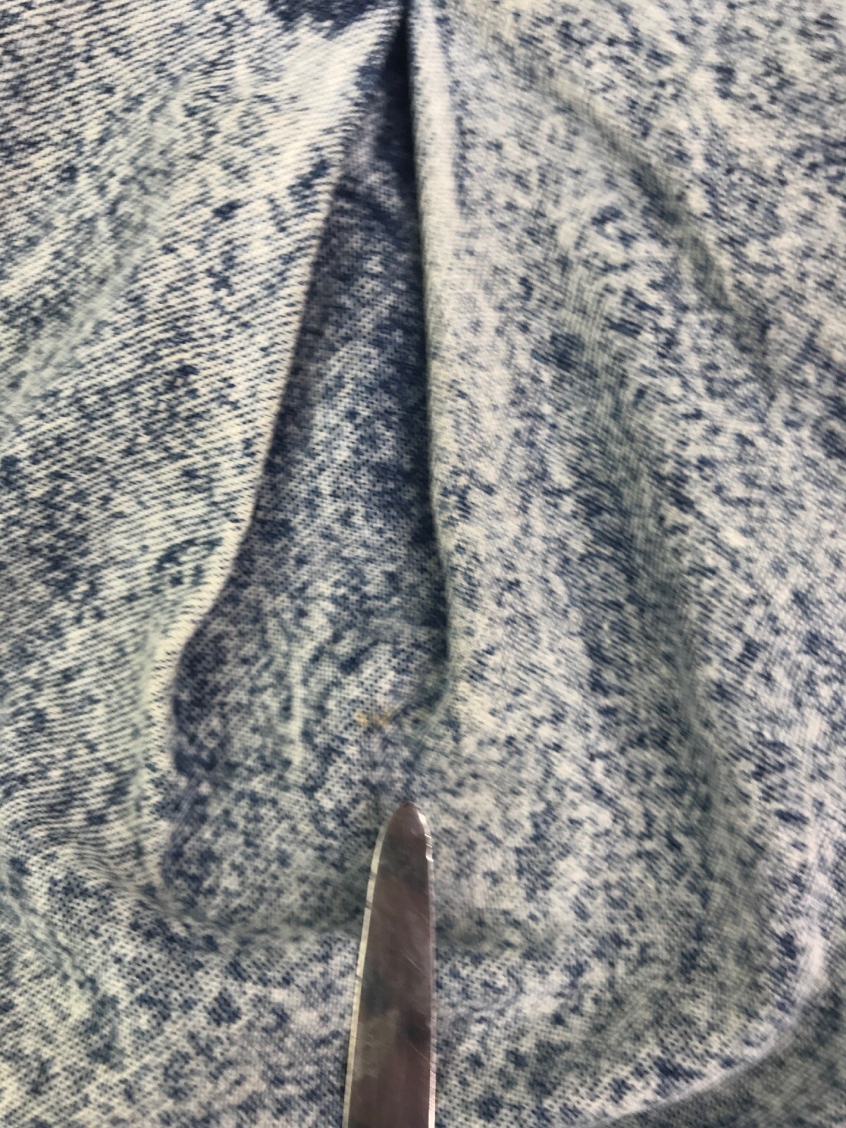 VTG Jordache Womens High Waisted Acid Wash Denim Shorts Button Zipper Blue 7/8