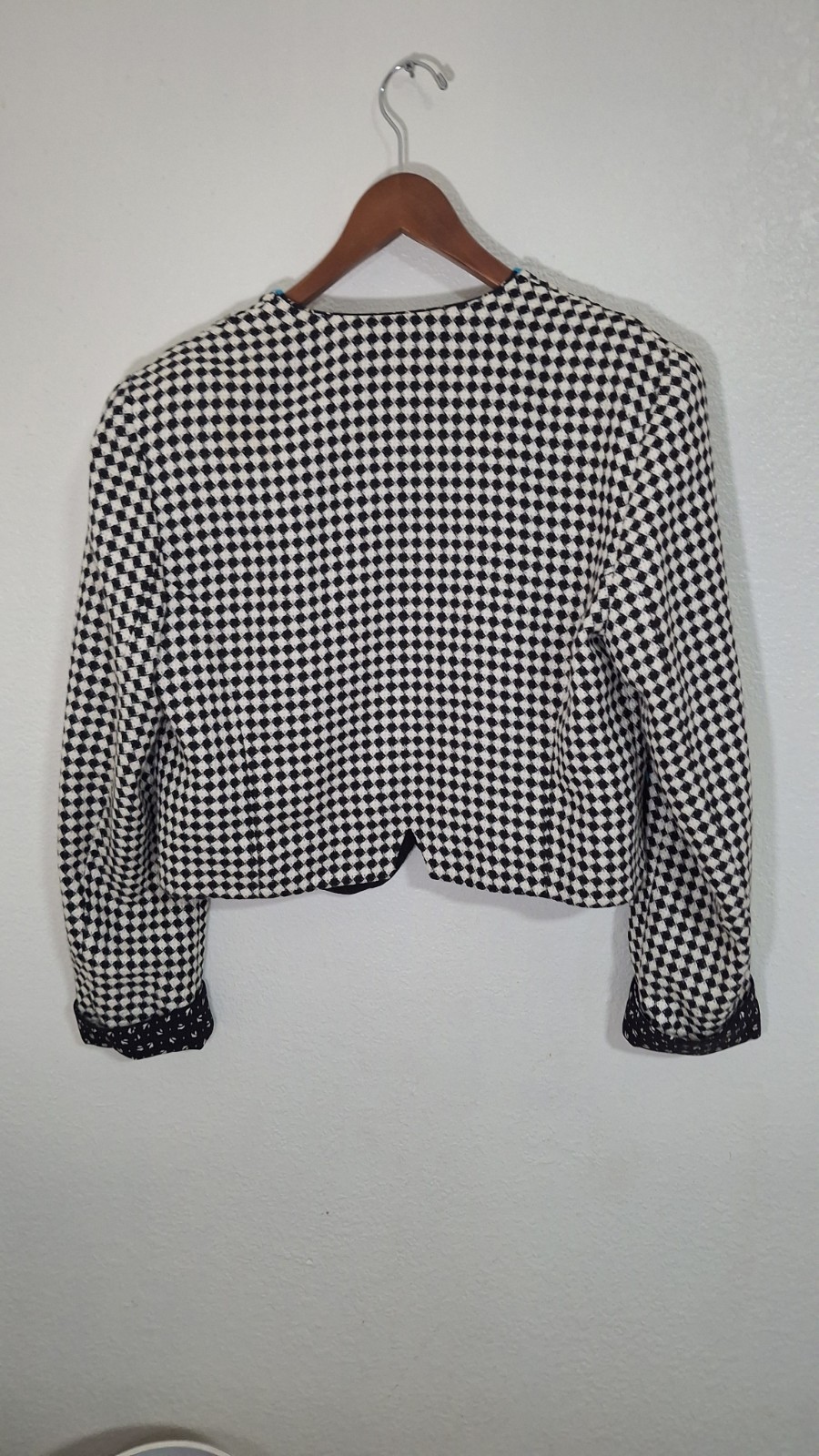 Vintage 80s Canvasbacks Lutton & Horsfield Jacket With Shoulderpads Size 10