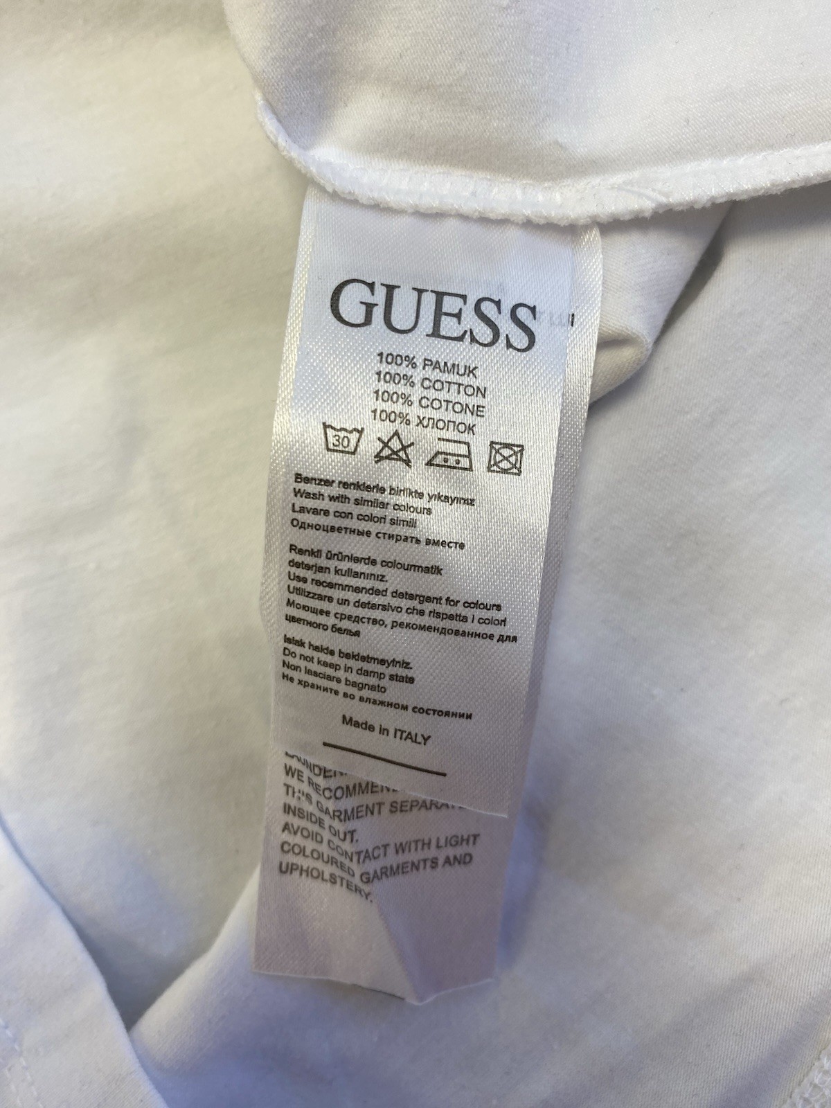 GUESS JERSEY LADIES SHIRT WOMAN VINTAGE JHD12059