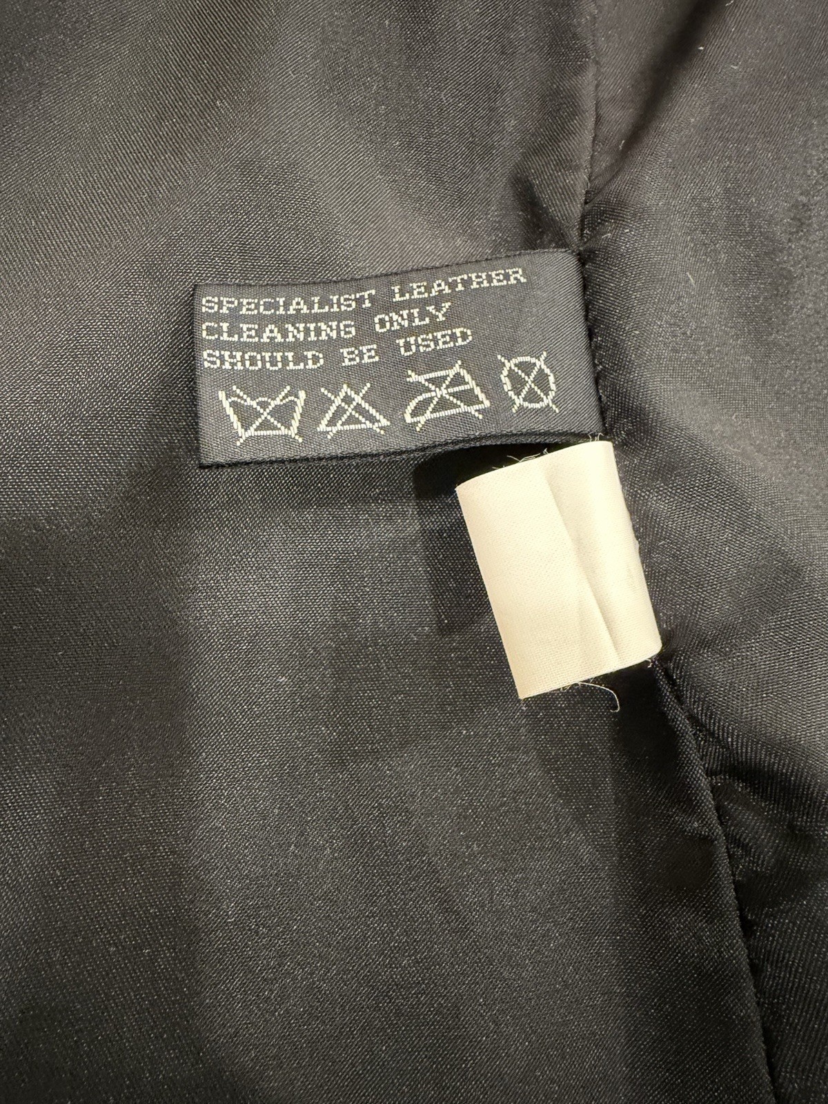 PELLE Black Leather Lined Trench Coat Size Medium Vintage 1980s
