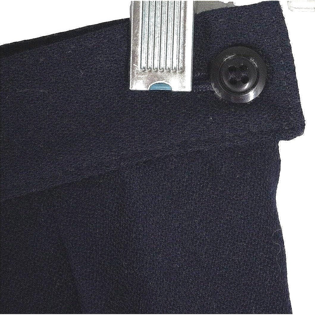 Pendleton Trousers Women Size 8 Navy Blue Pleated High Waist Wool Crepe Vintage