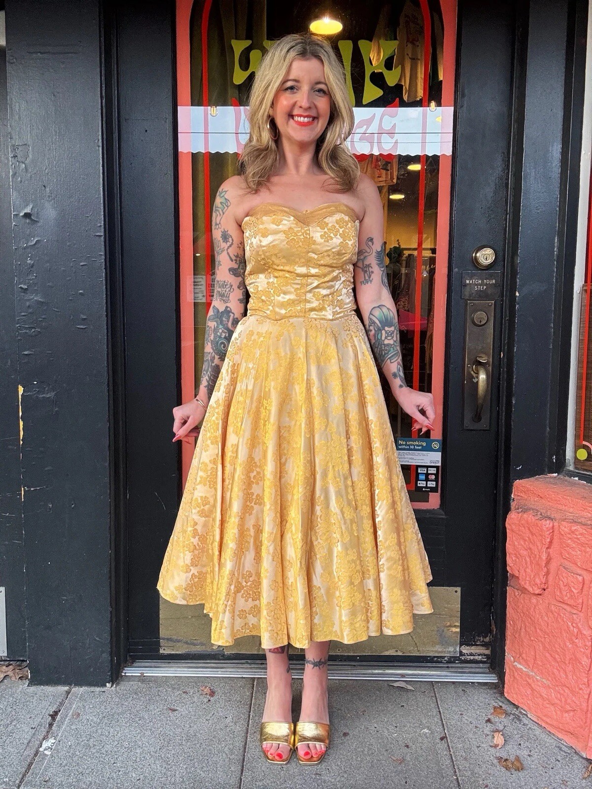 vintage dresses 1950s designer Fred Perlberg party dress