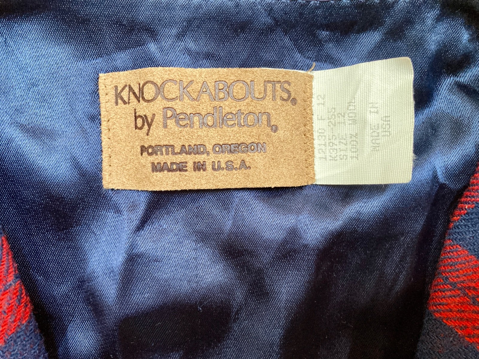 Vintage Pendleton Red and Blue Shorts and Vest Set SZ 12/Contemporary SZ 8