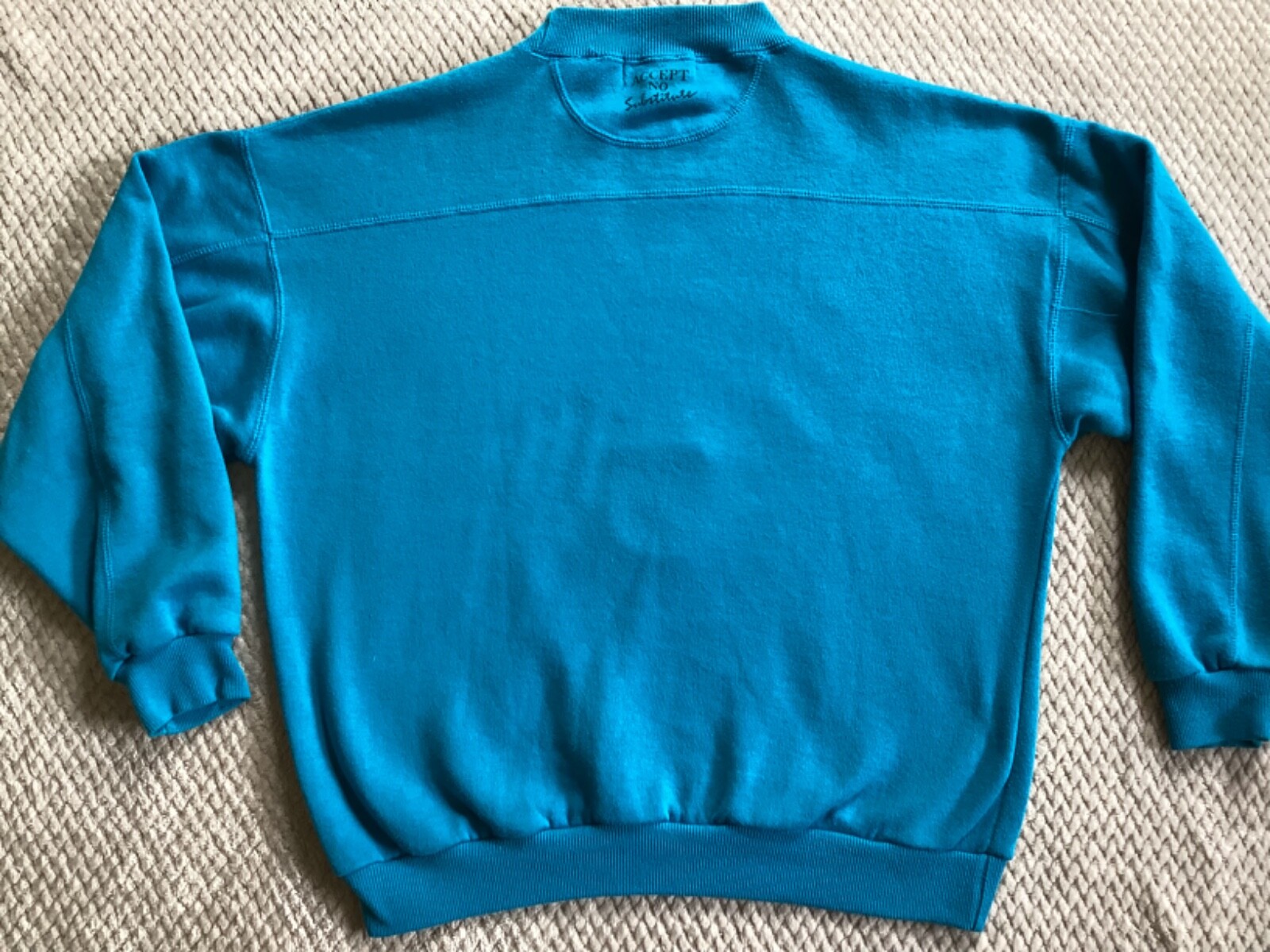 I.O.U. Nouveau Collection Vintage 1991 Adult High-Collared Sweatshirt Large