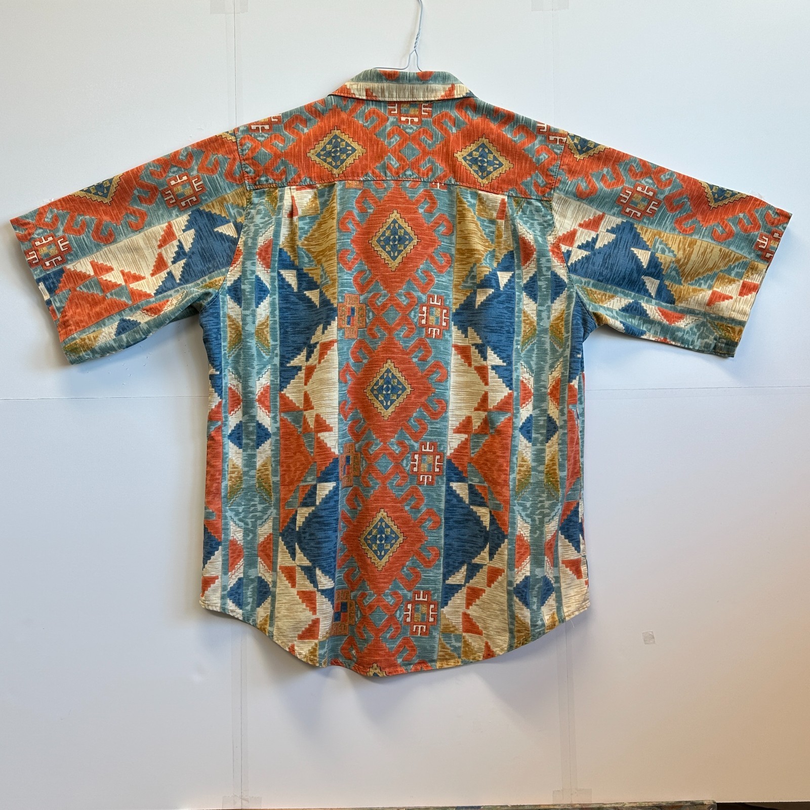 Gotcha Covered Shirt Women’s M VTG 80s Southwest Aztec Tribal Print Made in US