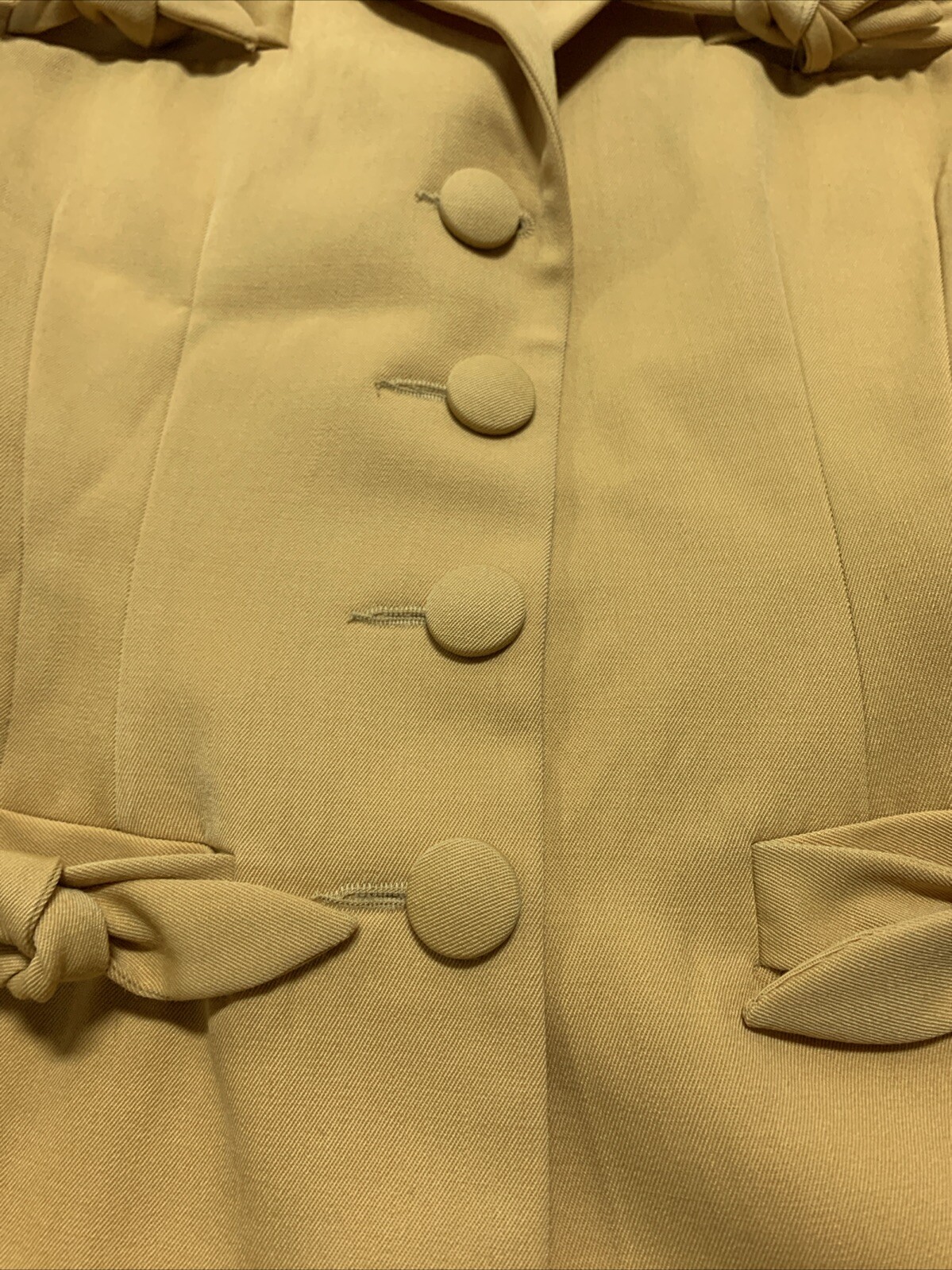 Vintage Woman’s Moschery Yellow Blazer