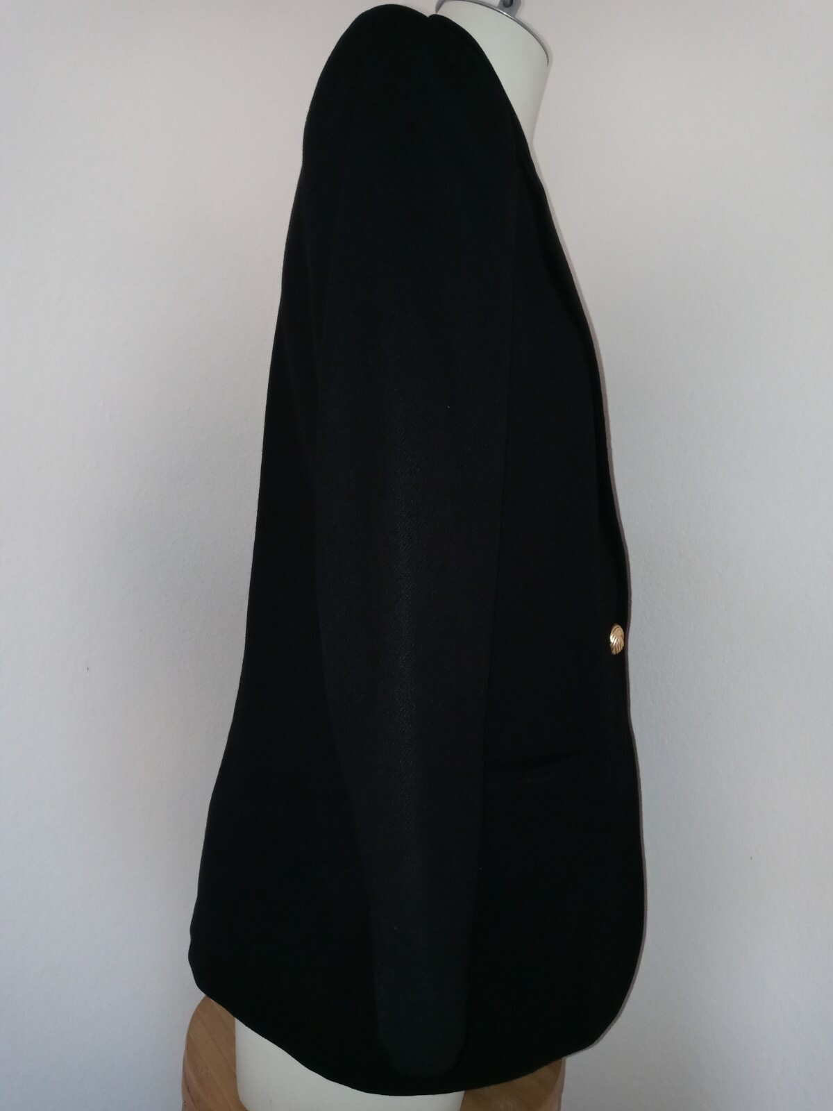 Savannah Blazer Black Vintage Sz 4 For Womens (B51)