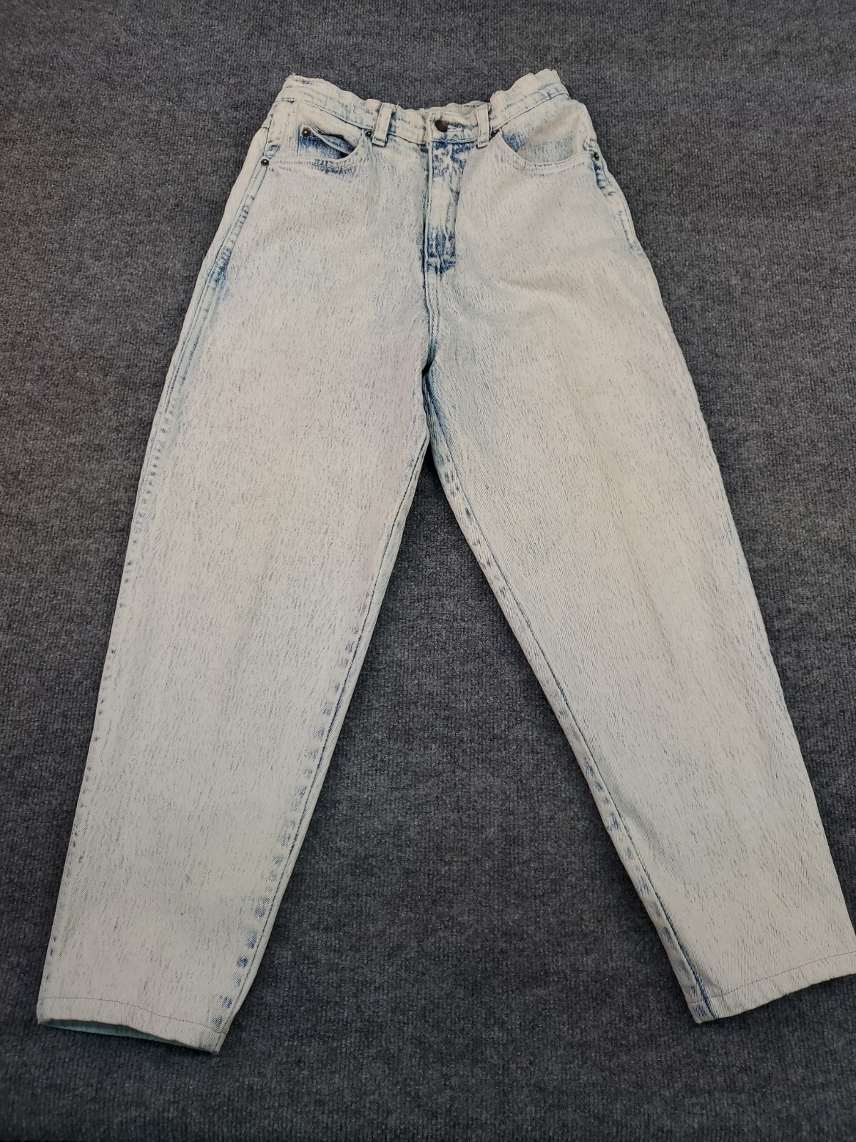 Stefano International Sportswear Acid Wash Jeans Size 12 high-rise