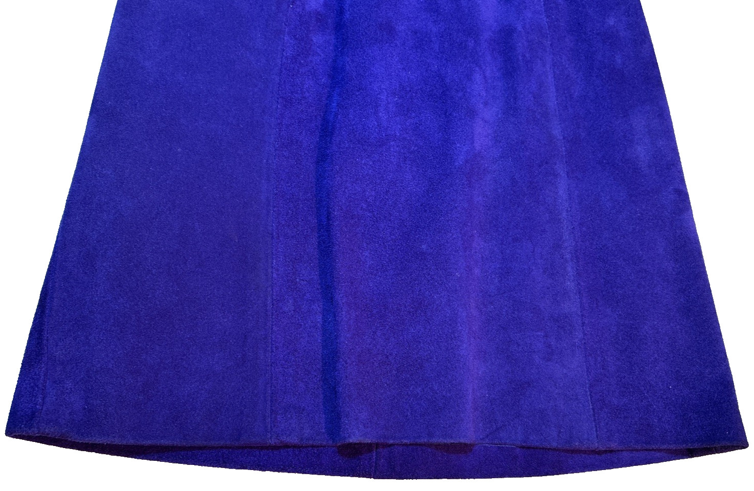 Suede Skirt Split Cowhide Outerwear By Phoenix 3/4 23×18 Purple USA Vintage