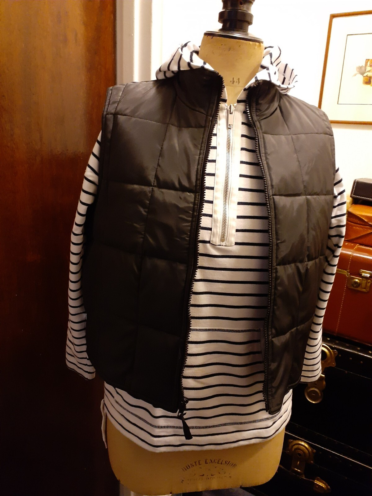Vest Liner Black Winter/Fall Vintage Brand: „Fleet Street” Size M
