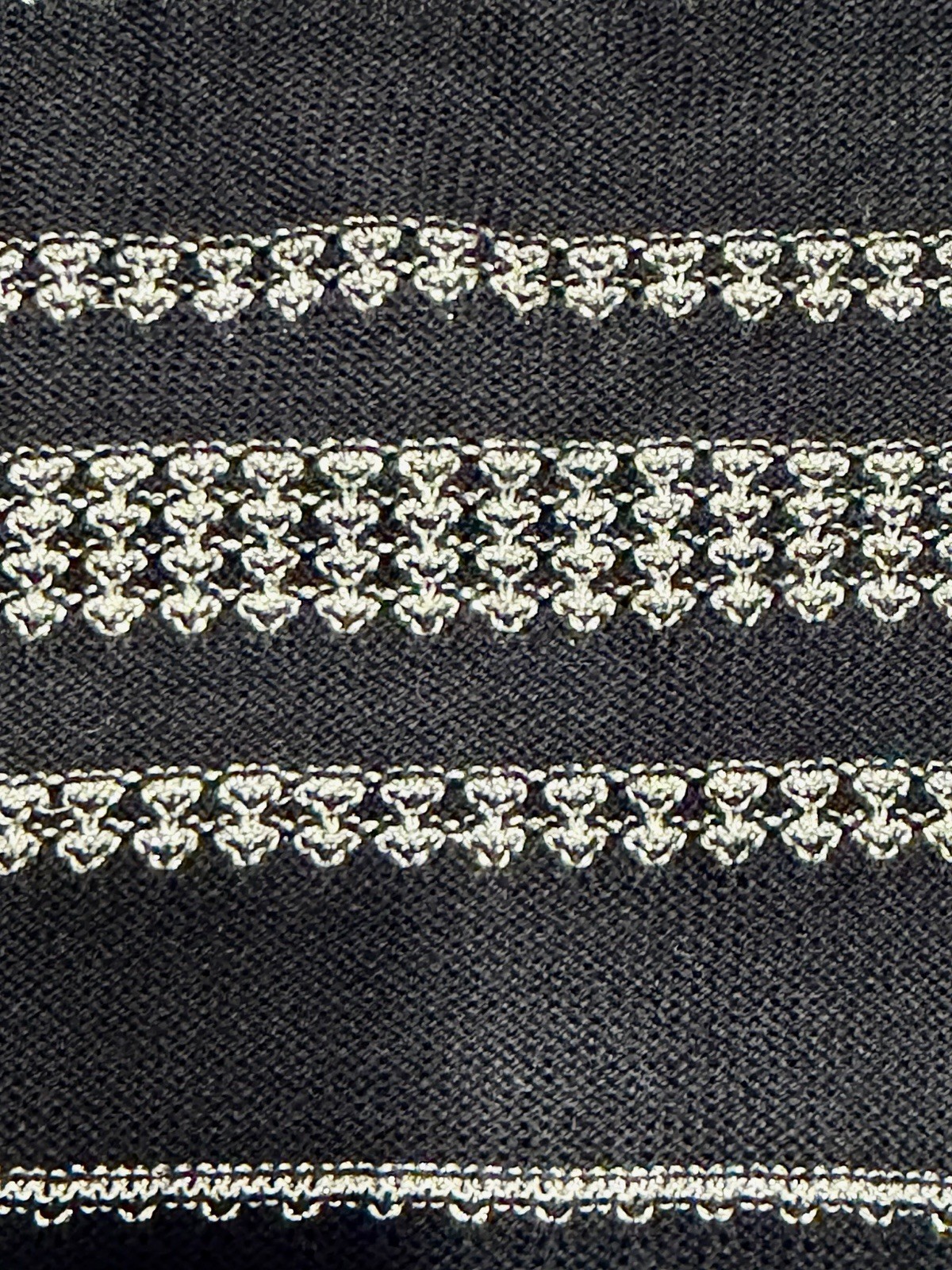 2 Vintage 1970s Women’s Black & Metalic Silver/Gold Majestic Tops