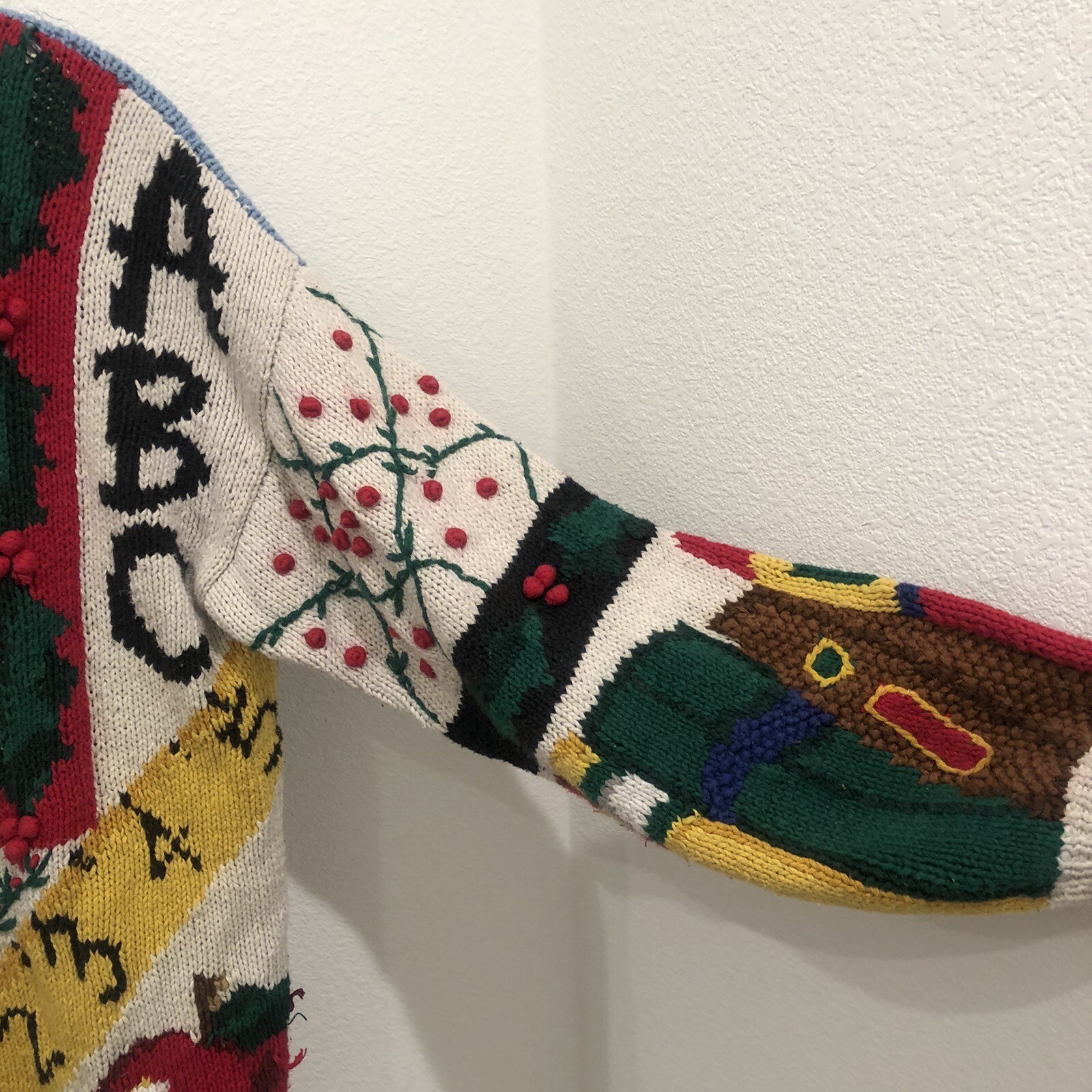 Vintage 1993 The Eagle’s Eye Alexandra Bartlett School Days Cardigan Multi Sz L