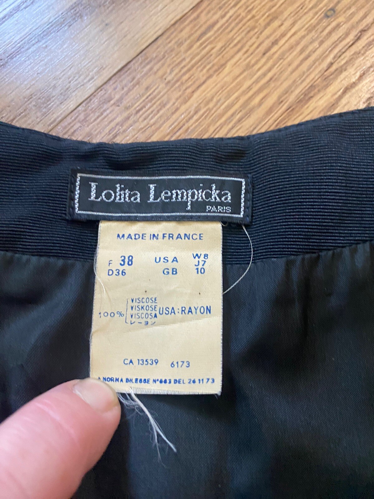 90s Beautiful LOLITA LEMPICKA Paris Front Button Mini Dress.size 6.made France