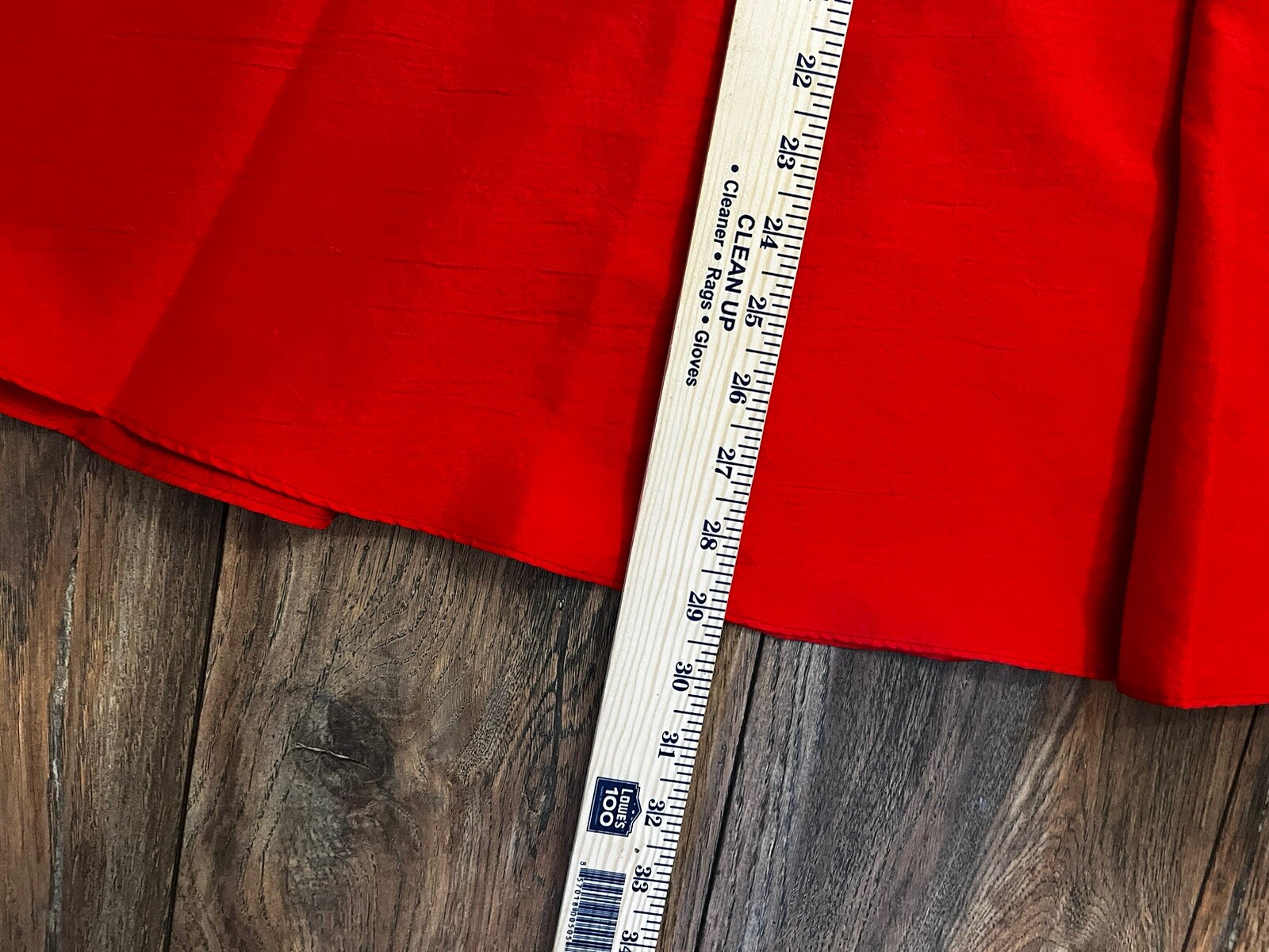 VTG 80s Schrader Sport II Red Knee Length Wrap Bodice Blouson Dress 6