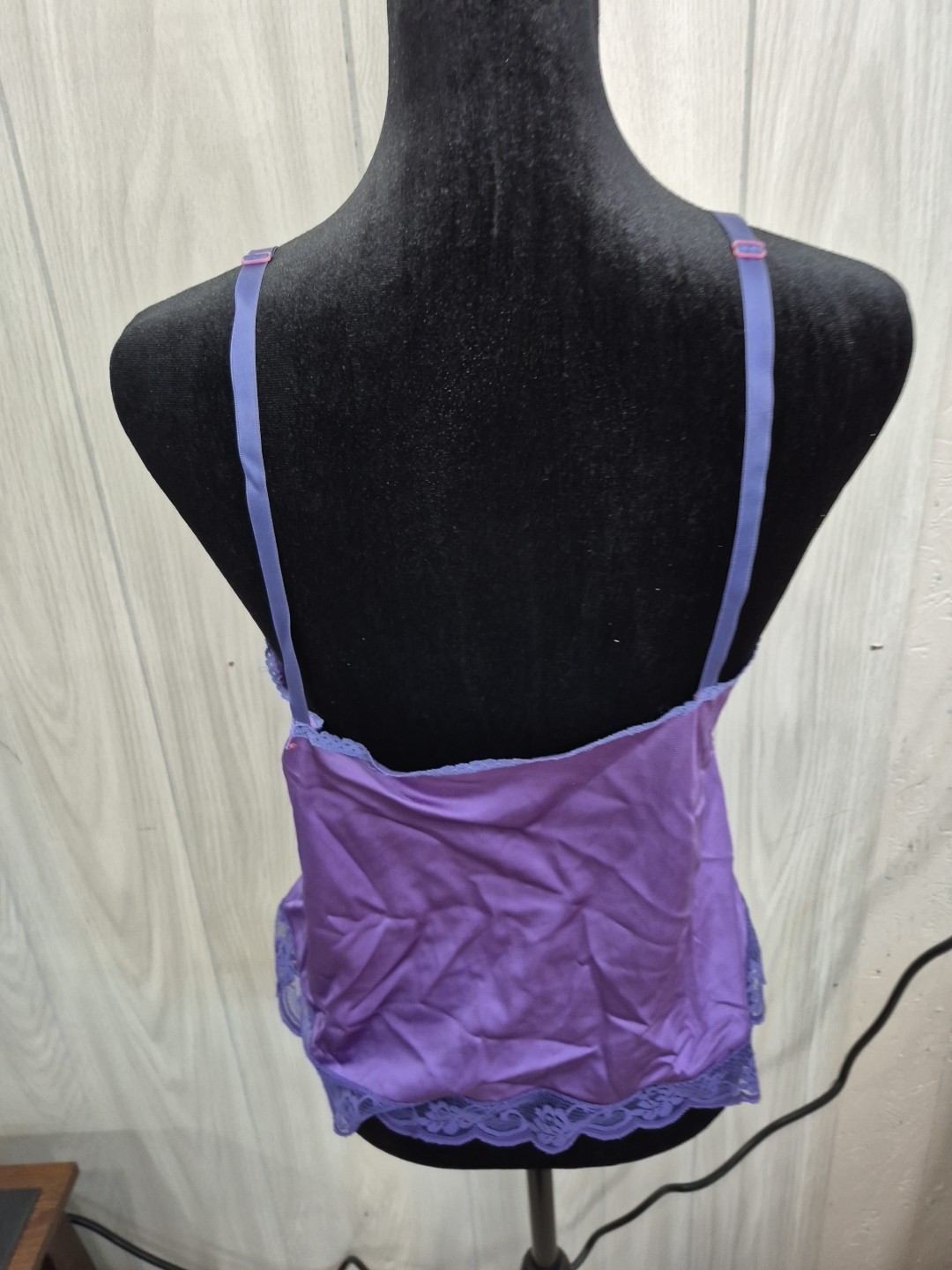 Chantilly Maidenform Camisole Purple Size 34 Metric 75 Whimsigoth Sexy Feminine