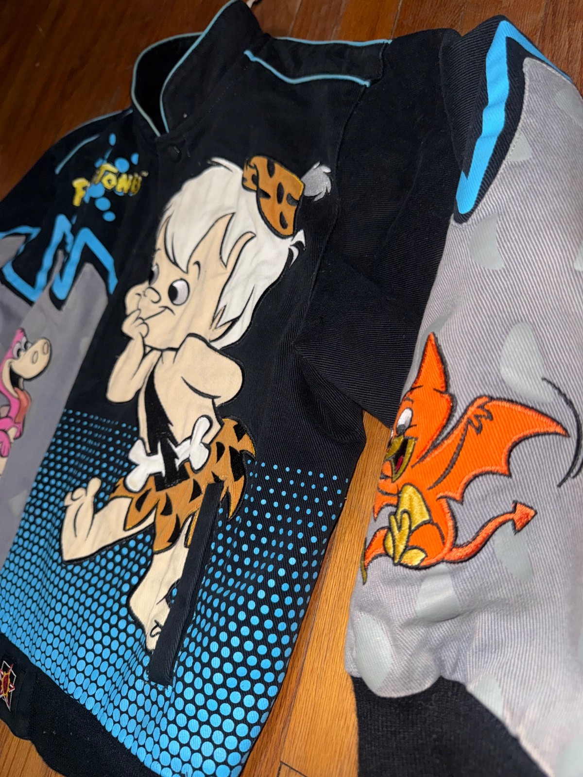 The Flintstones JH design jacket Rare,Vintage,Fits like a Small