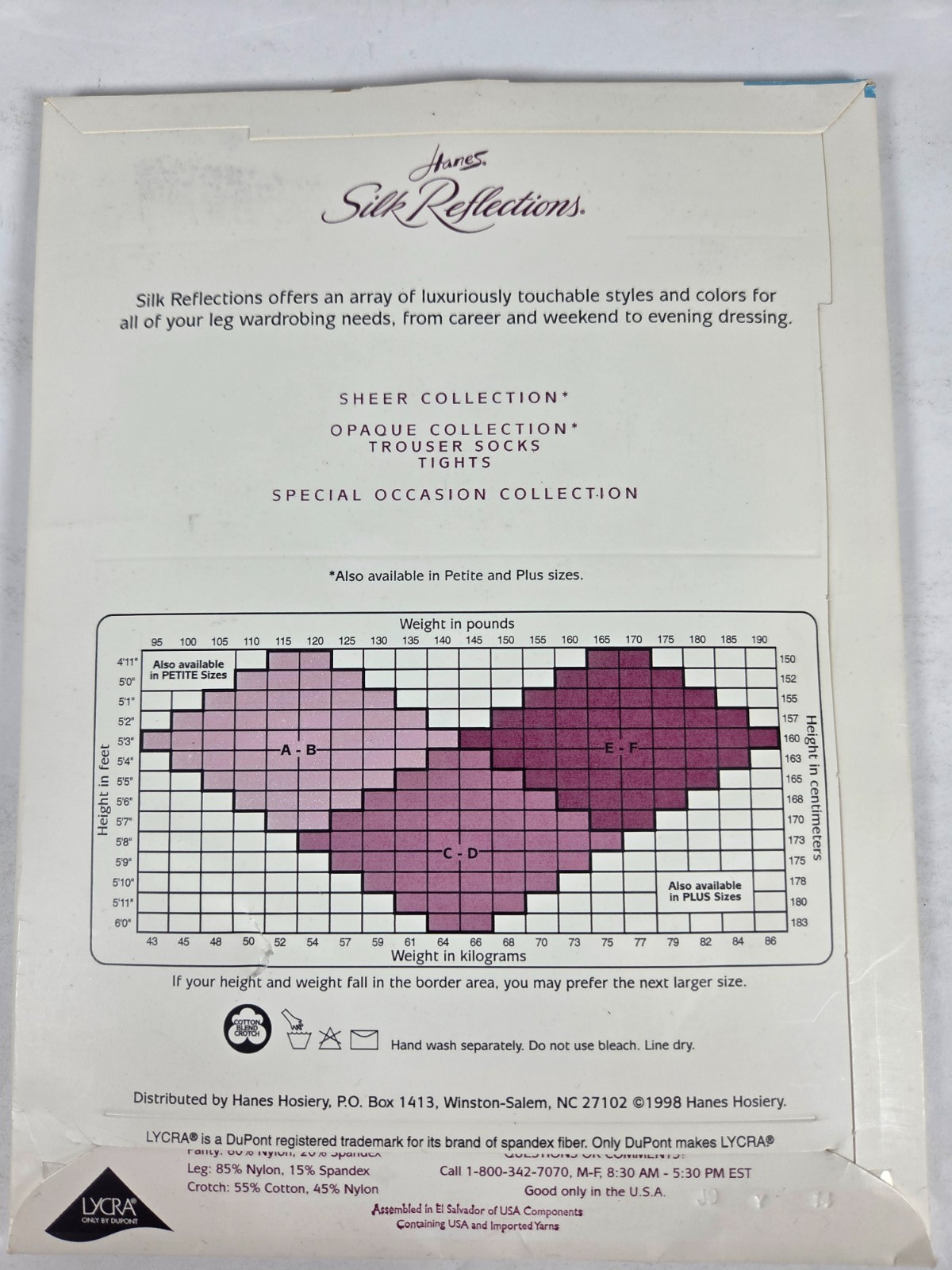 Hanes Silk Reflection Sheer Pantyhose Sz AB Grey Mist CT Sandlefoot Style #717
