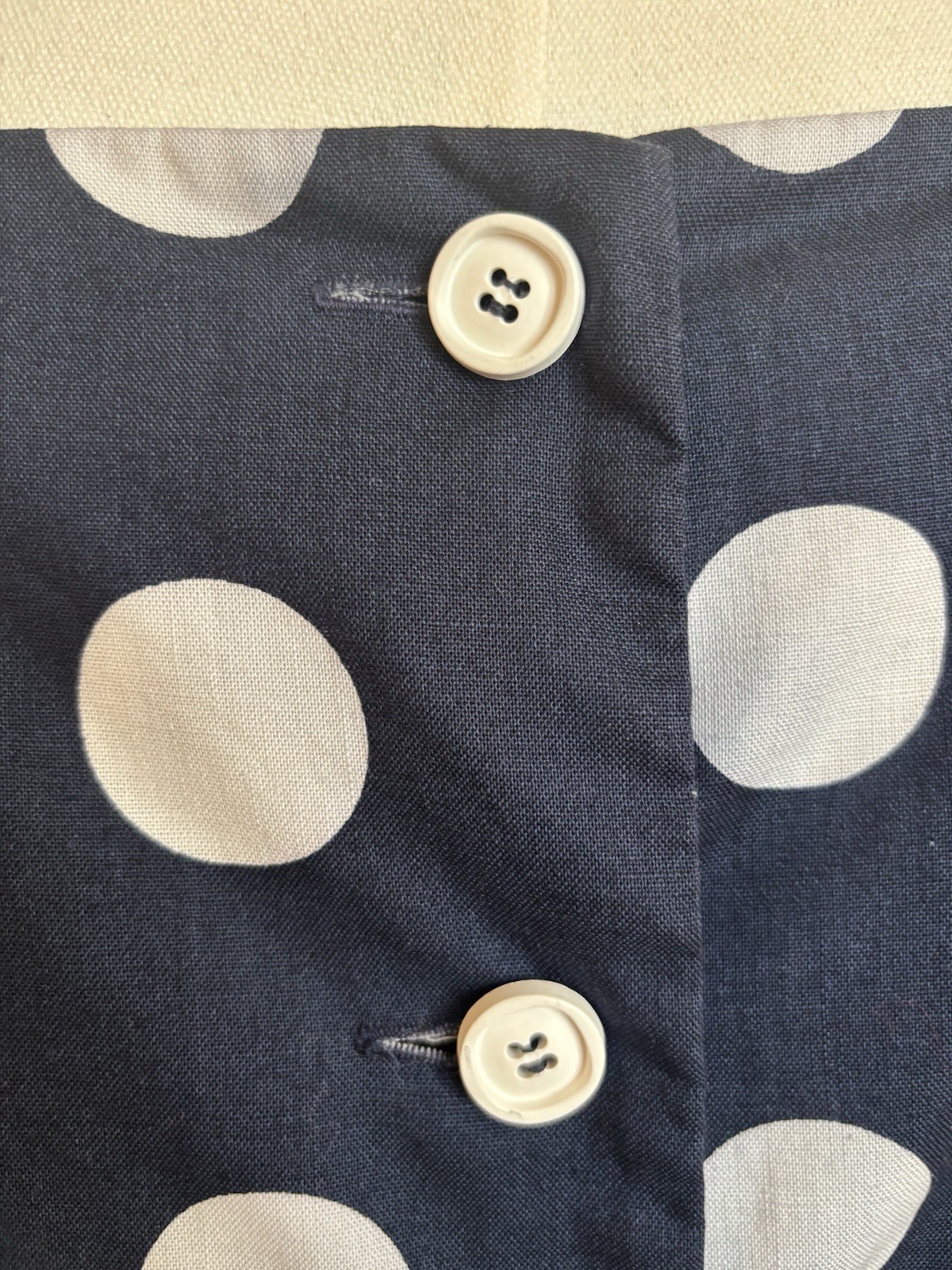 Mollie Parnis Vintage 70’s Polka Dot Peplum Blouse & Skirt Set USA Made Size 14