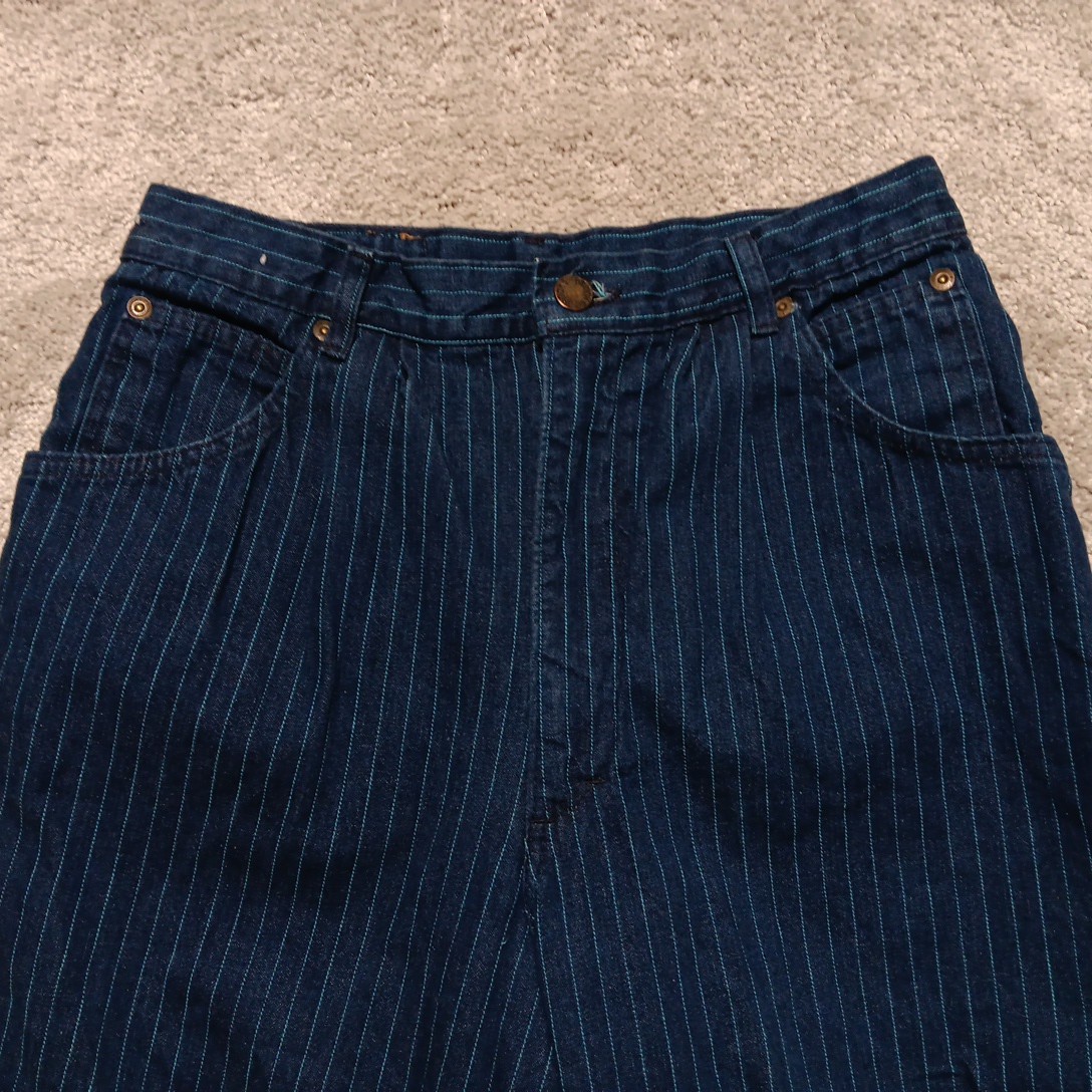 Vintage 70/80’s BROOKS Western Wear Denim Jeans High Rise Sz 13/14 (28×31)