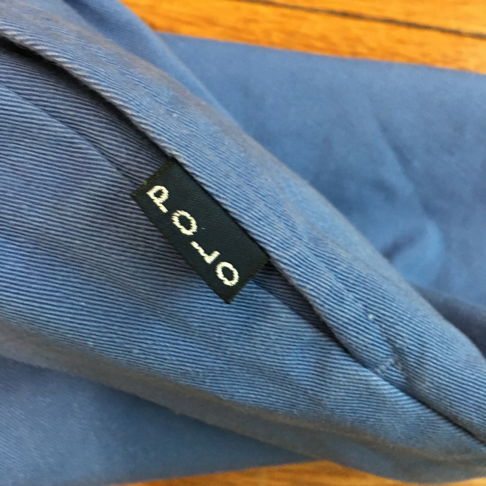 Vintage Polo by Ralph Lauren Womens Casual Flat Front Blue Shorts Size 14 P