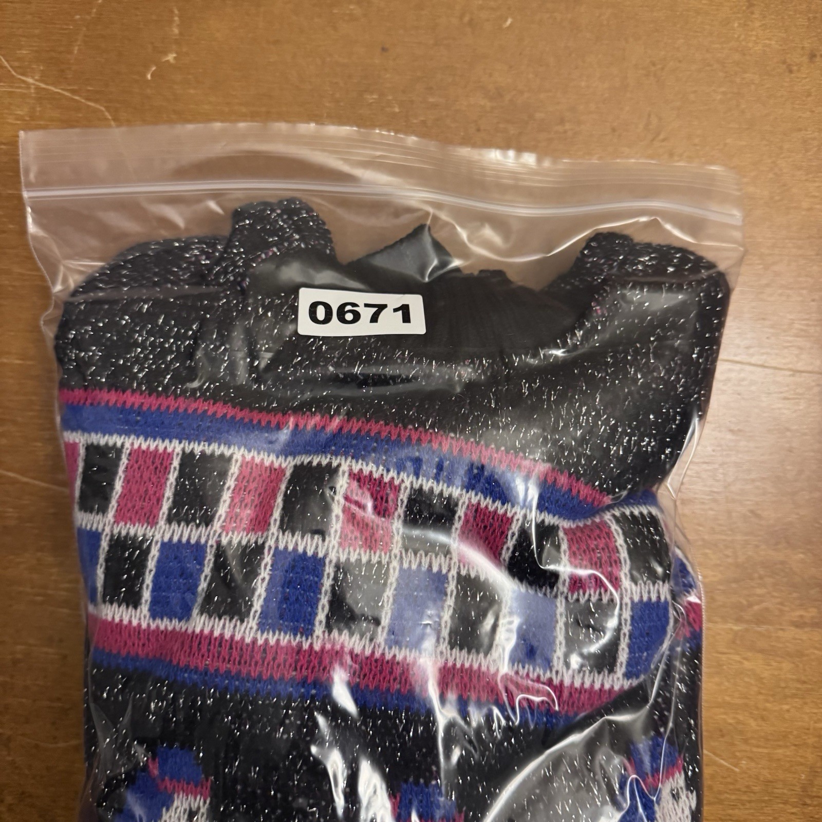Vintage Egyptian Pattern Metallic Sweater 1980s M Black Centennial Knits