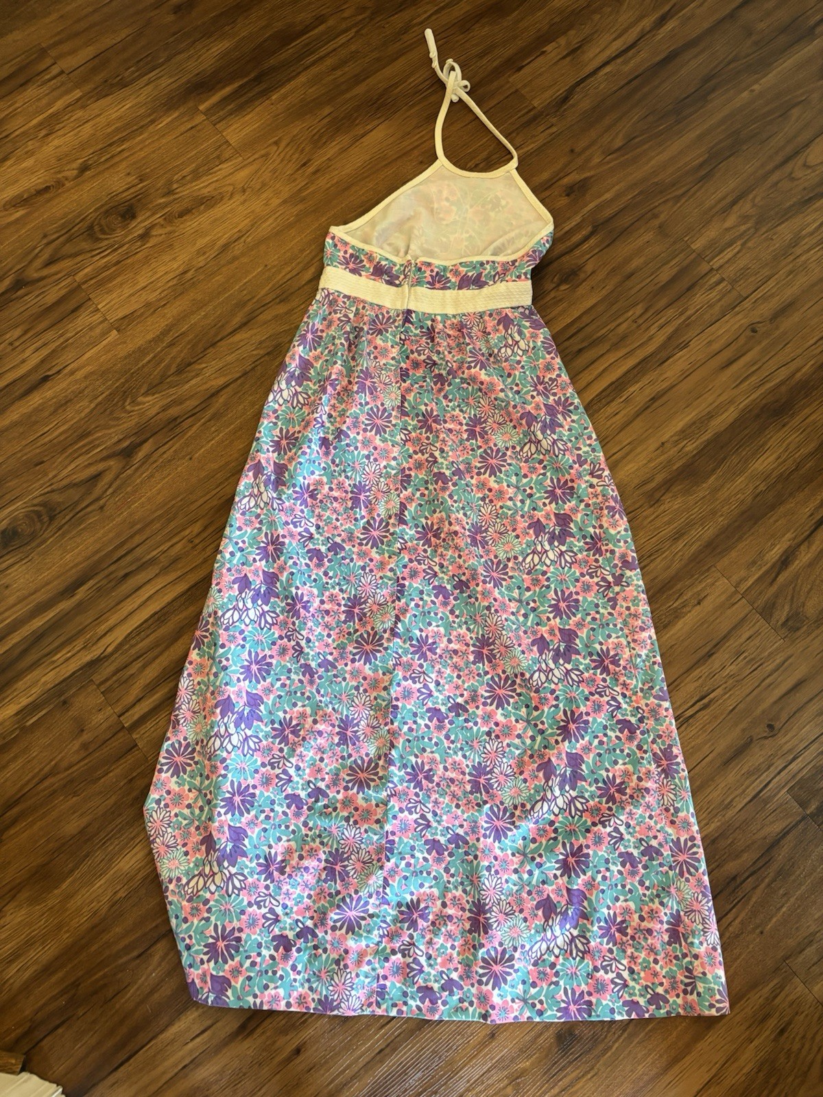 VTG 60s The Lilly Lilly Pulitzer Butterfly 10 Cape 2 Piece Set Floral Maxi Dress