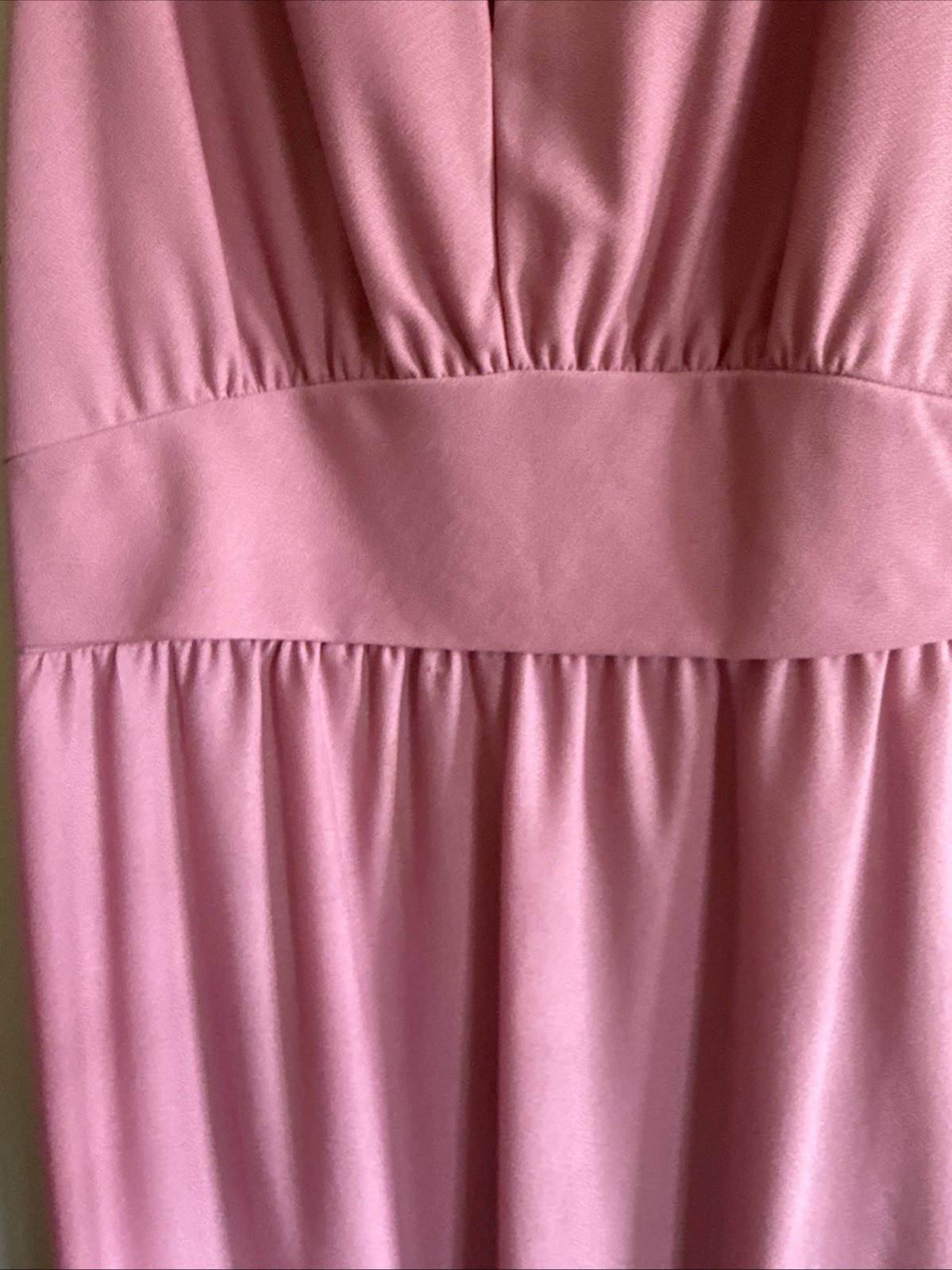 Vintage JC Penney Fashions Pink Dress With Cardigan Size 14.5 Women’s 1970s
