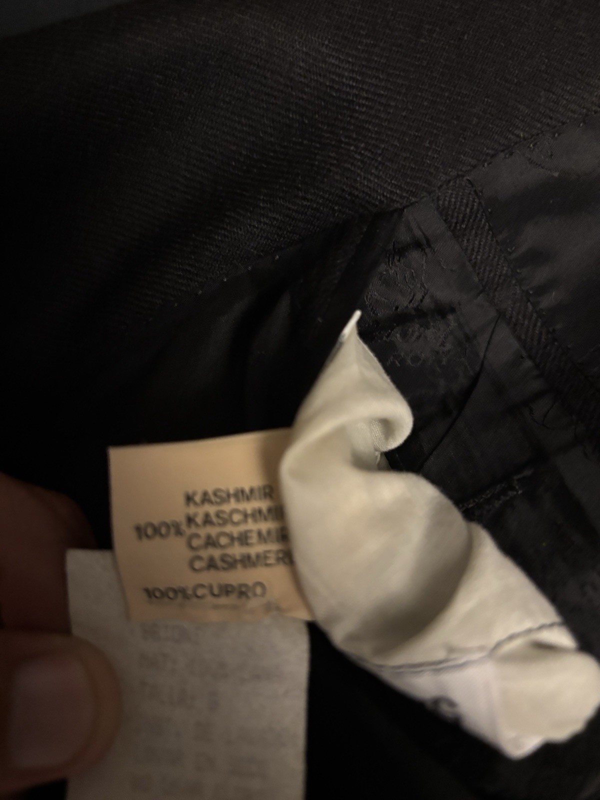 Brioni Roman Style 100% Cashmere Navy Double Breasted Blazer Size 44R EU 54