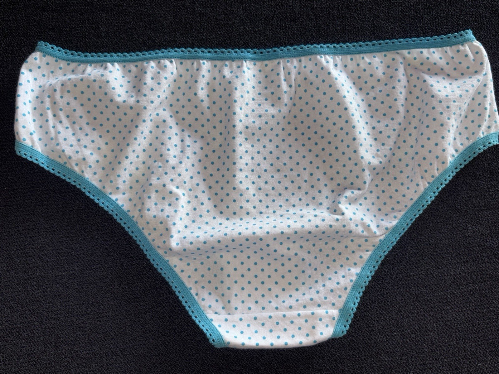 L.E.I LEI Y2K Panties L Brief Polka Dot Hipster Bikini Underwear Early 2000’s