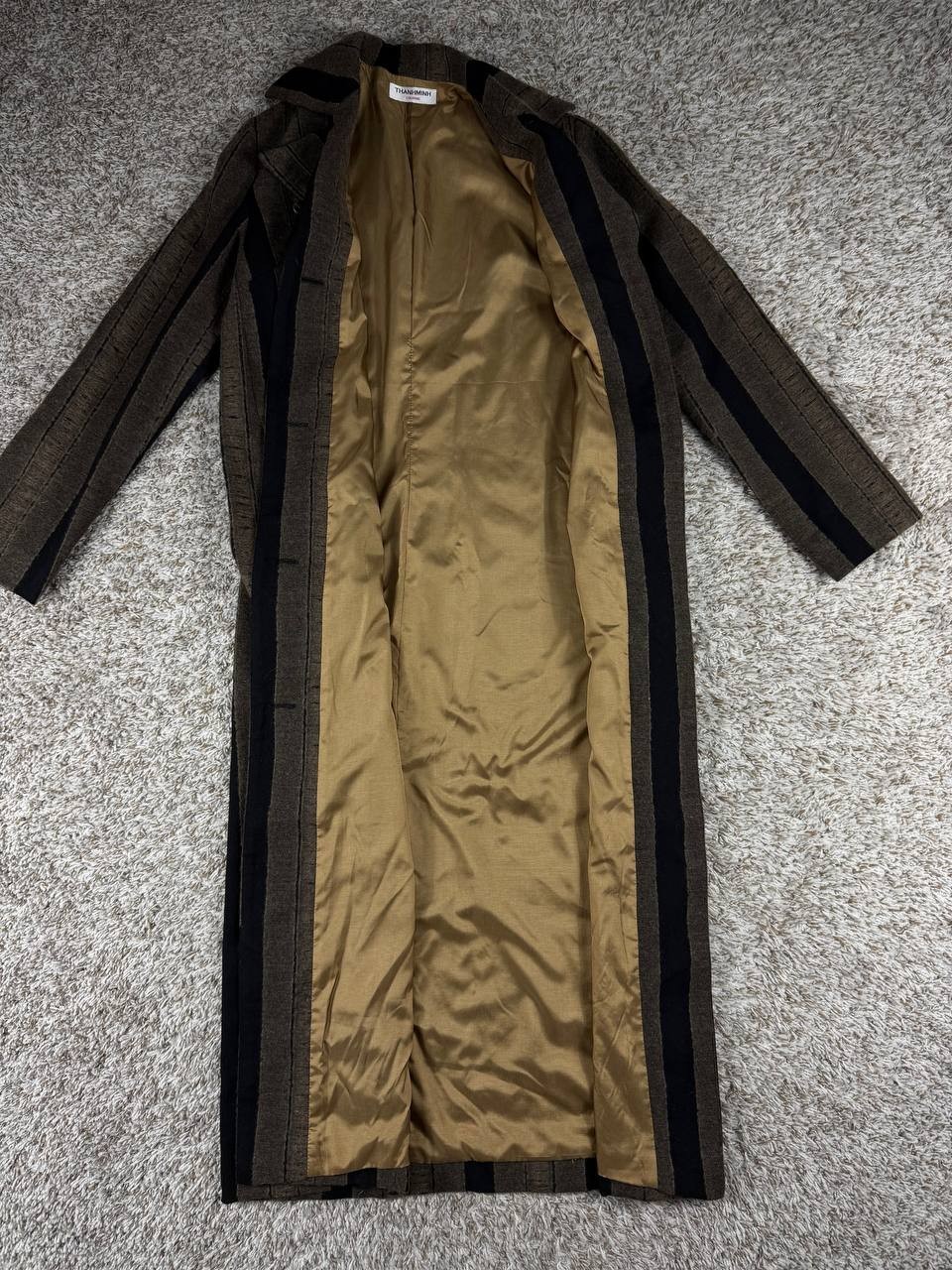 Vintage 90s THANHMINH Cologne Avant Garde Long Coat Dress Gothic Jacket