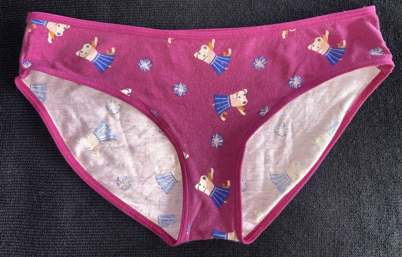 Vintage Old Navy Dog Print Hipster panties XL Underwear Bikini Y2K