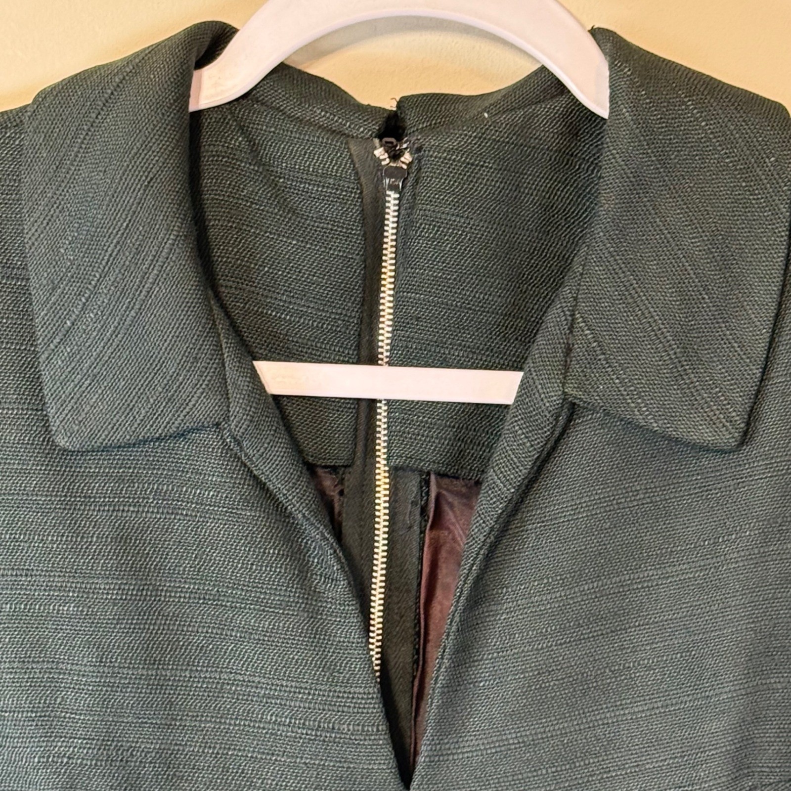 Good Richard Frontman Shift Dress Women Small Grey 60s Mod Union Made Pocket