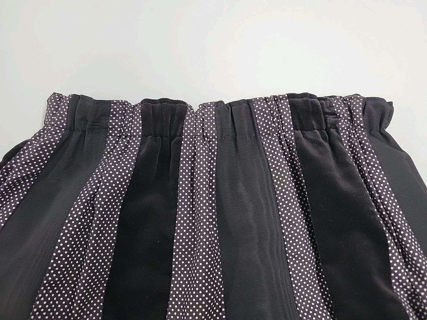 Vintage Mr. Hank Black Patch Butterly Garden Floral Boho Cottagecore Skirt