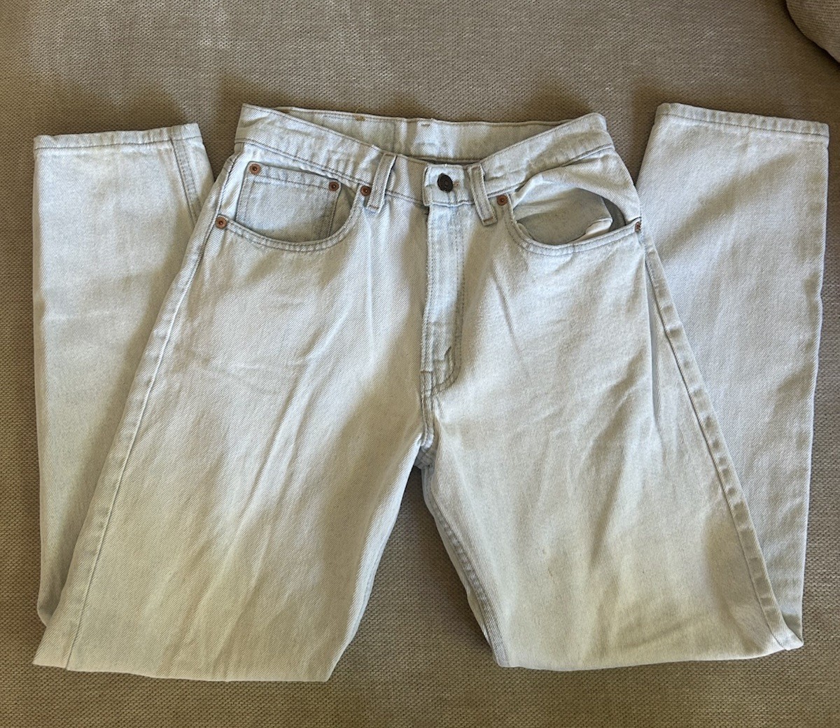 Vintage 90s Levi Denim Jeans – Highwaisted straight 28W 38L