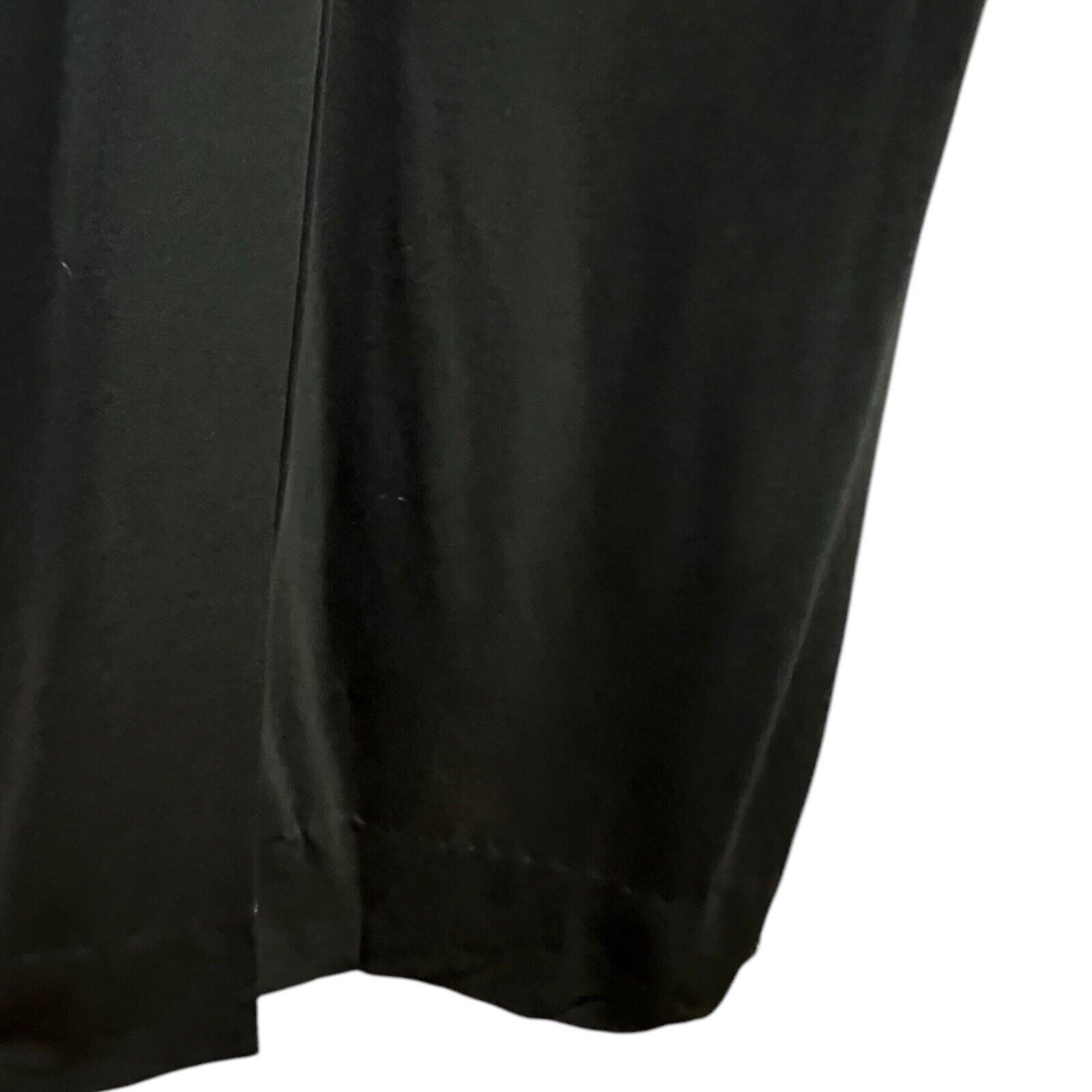 Linda Allard Ellen Tracy Maxi Dress 10 Black Vintage 80s 90s Beaded Glamour